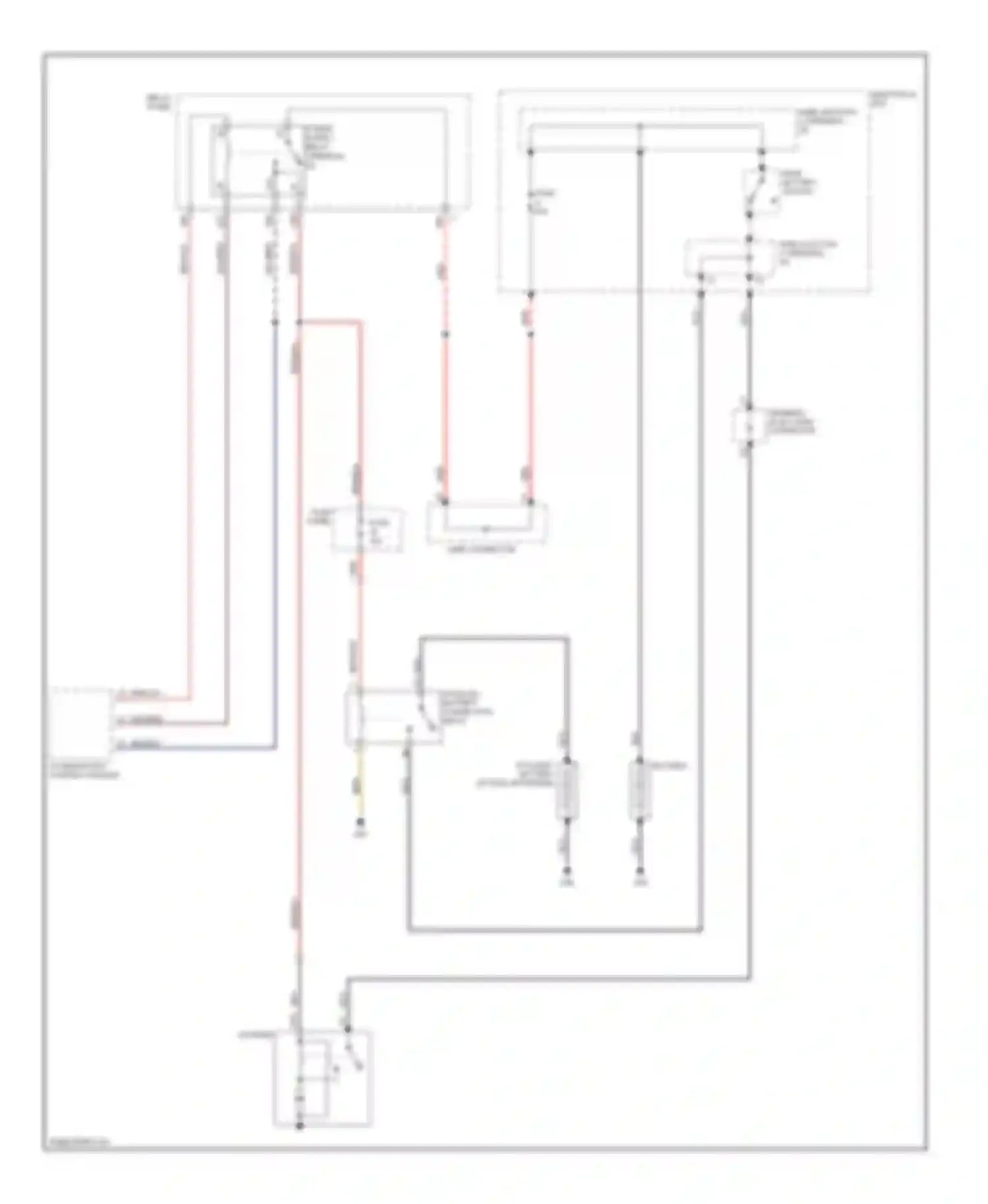 Touareg Volkswagen I (2002-2006): 5.0l turbo diesel, starting circuit
