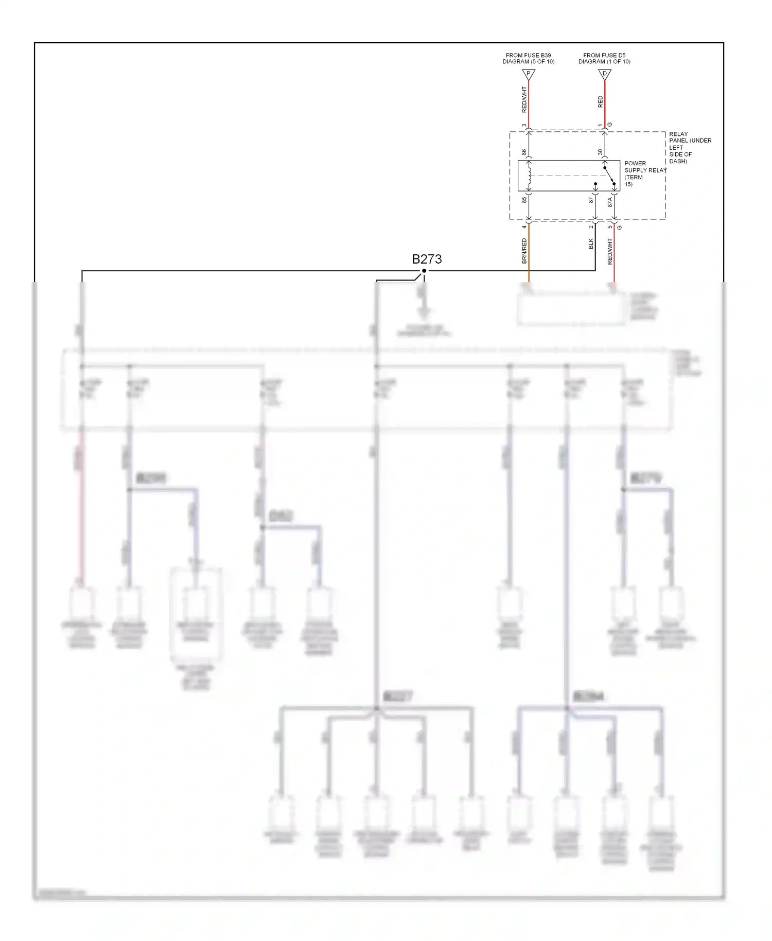 Wiring diagram control module for Volkswagen Touareg I (2002-2006) (4 of 5)