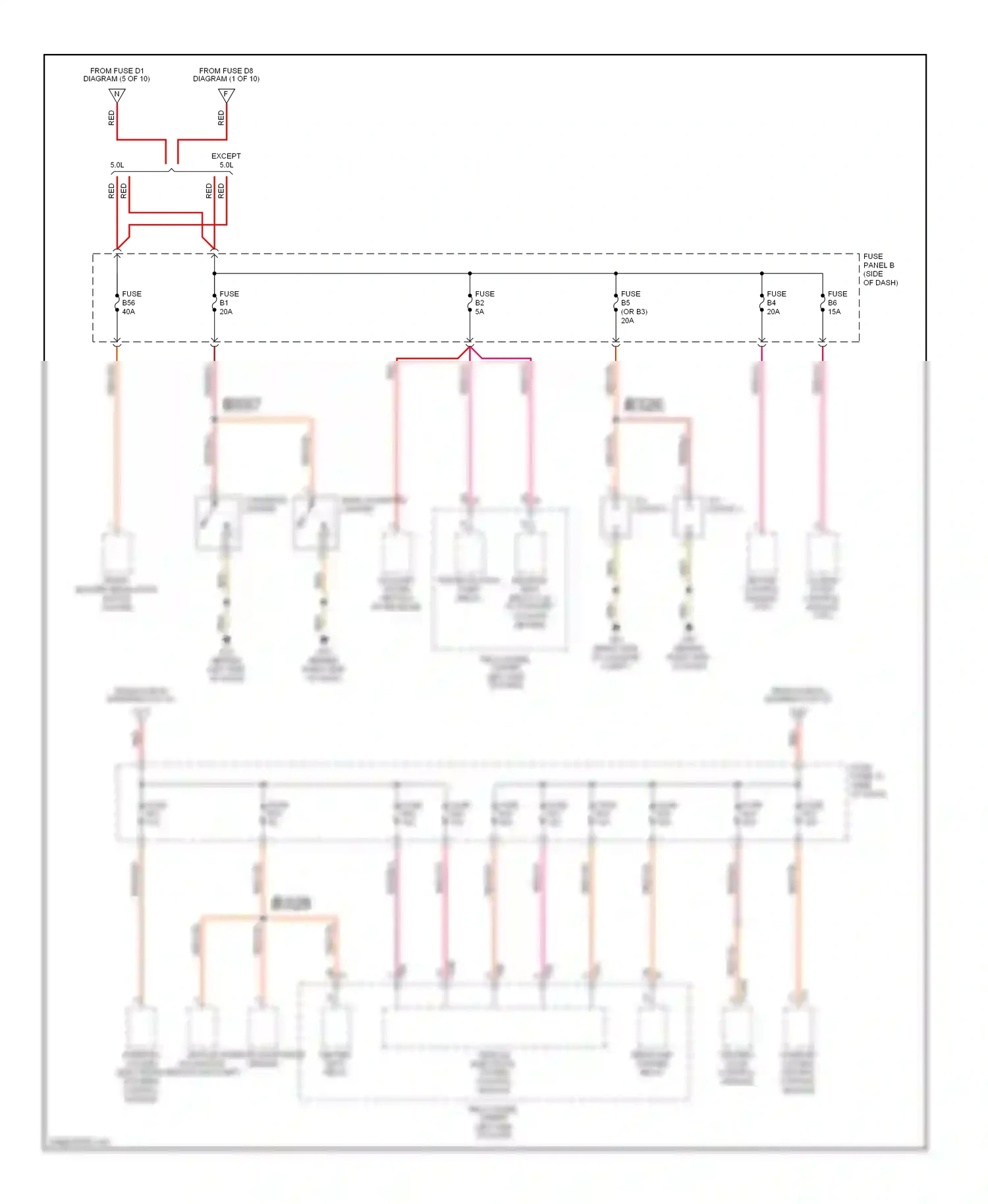 Wiring diagram steering column electronic systems control module for Volkswagen Touareg I (2002-2006) (9 of 16)