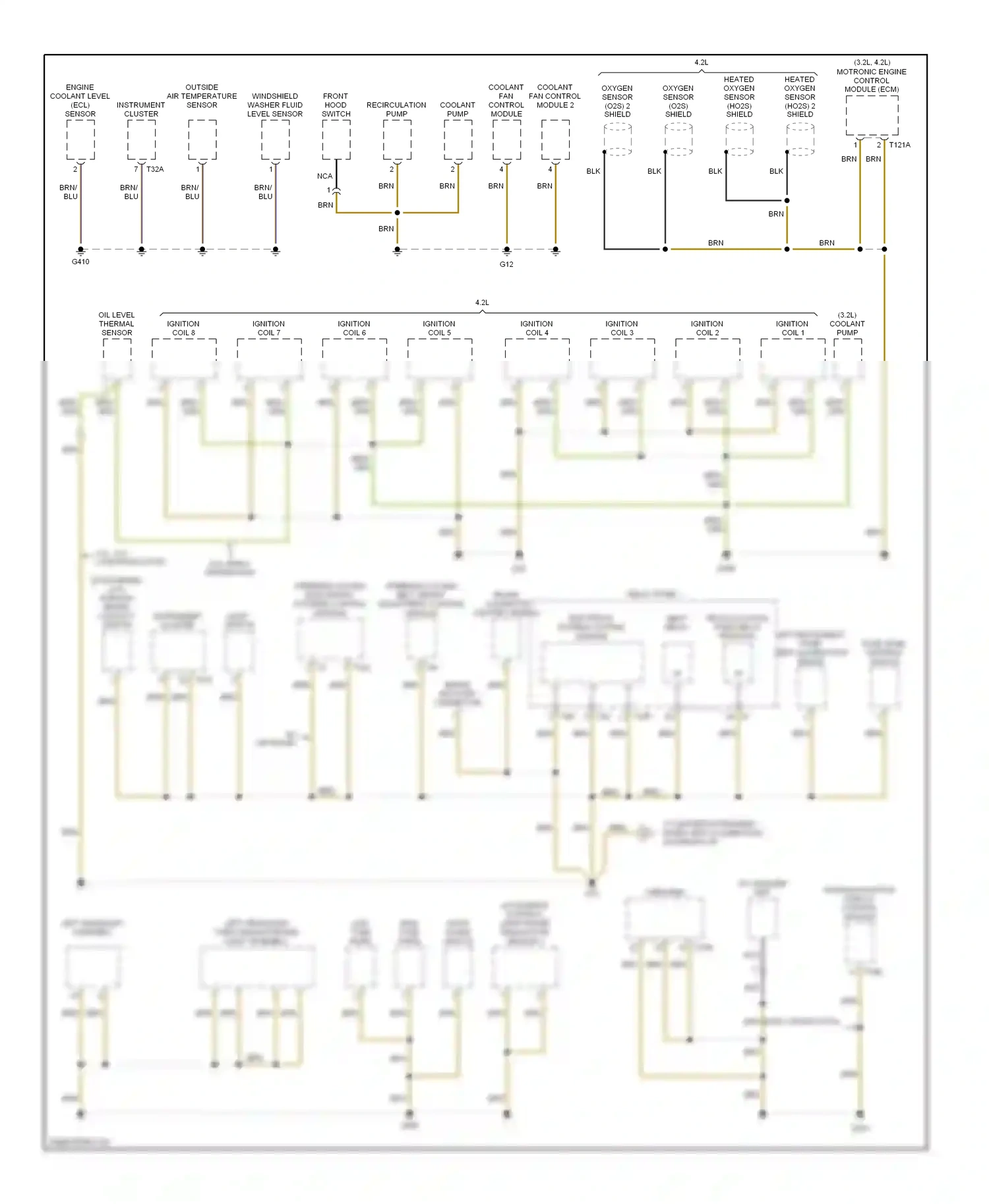 Wiring diagram systems control module for Volkswagen Touareg I (2002-2006) (1 of 1)
