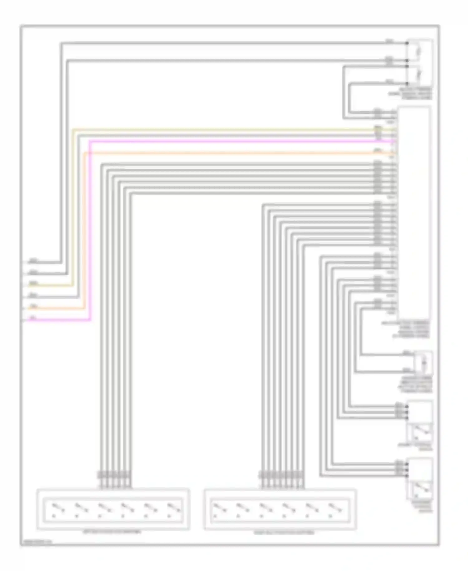 Touareg Volkswagen II (2010-2014): Electronic power steering circuit (2 of 2)