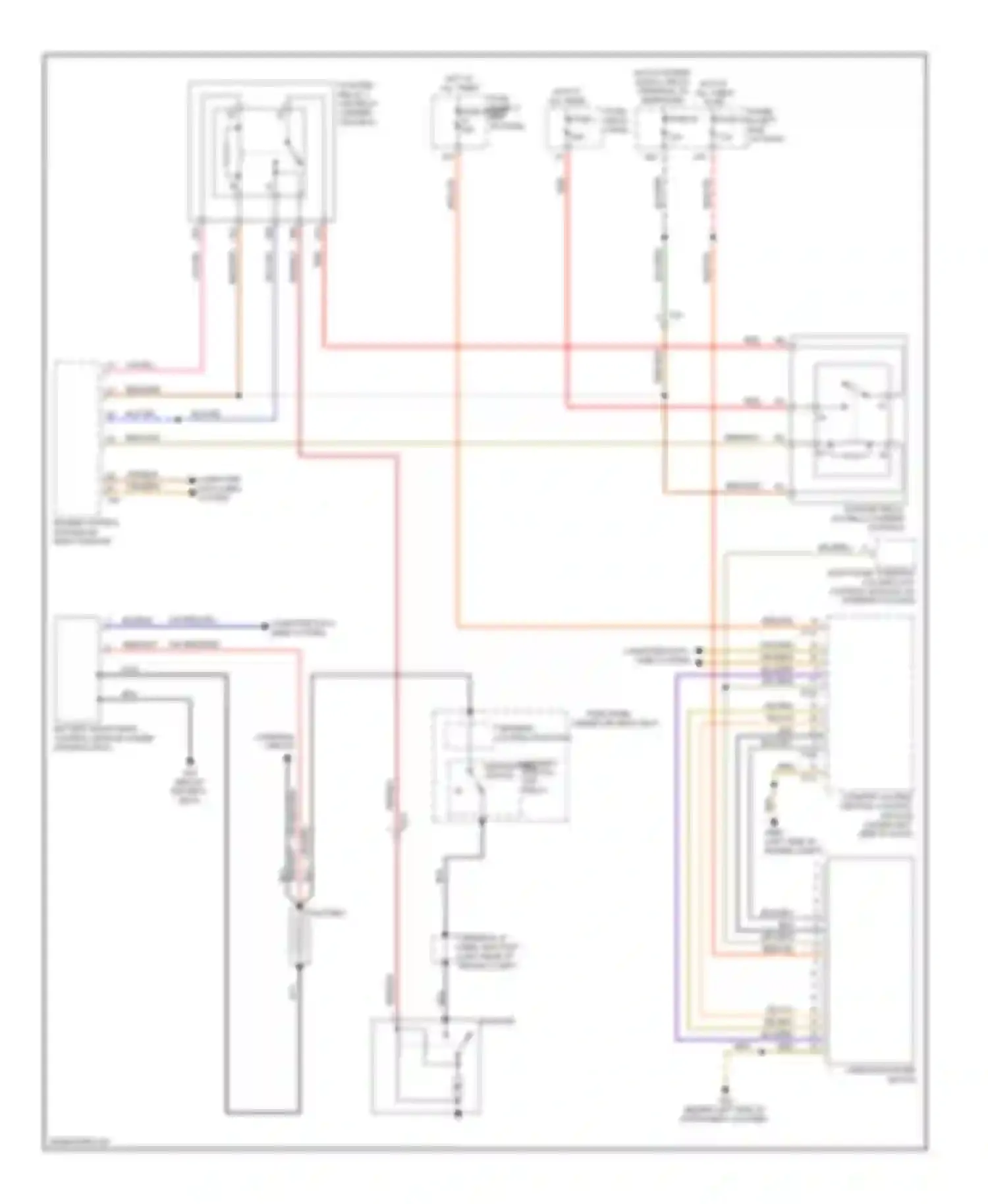 Touareg Volkswagen II (2010-2014): 3.6l, starting circuit