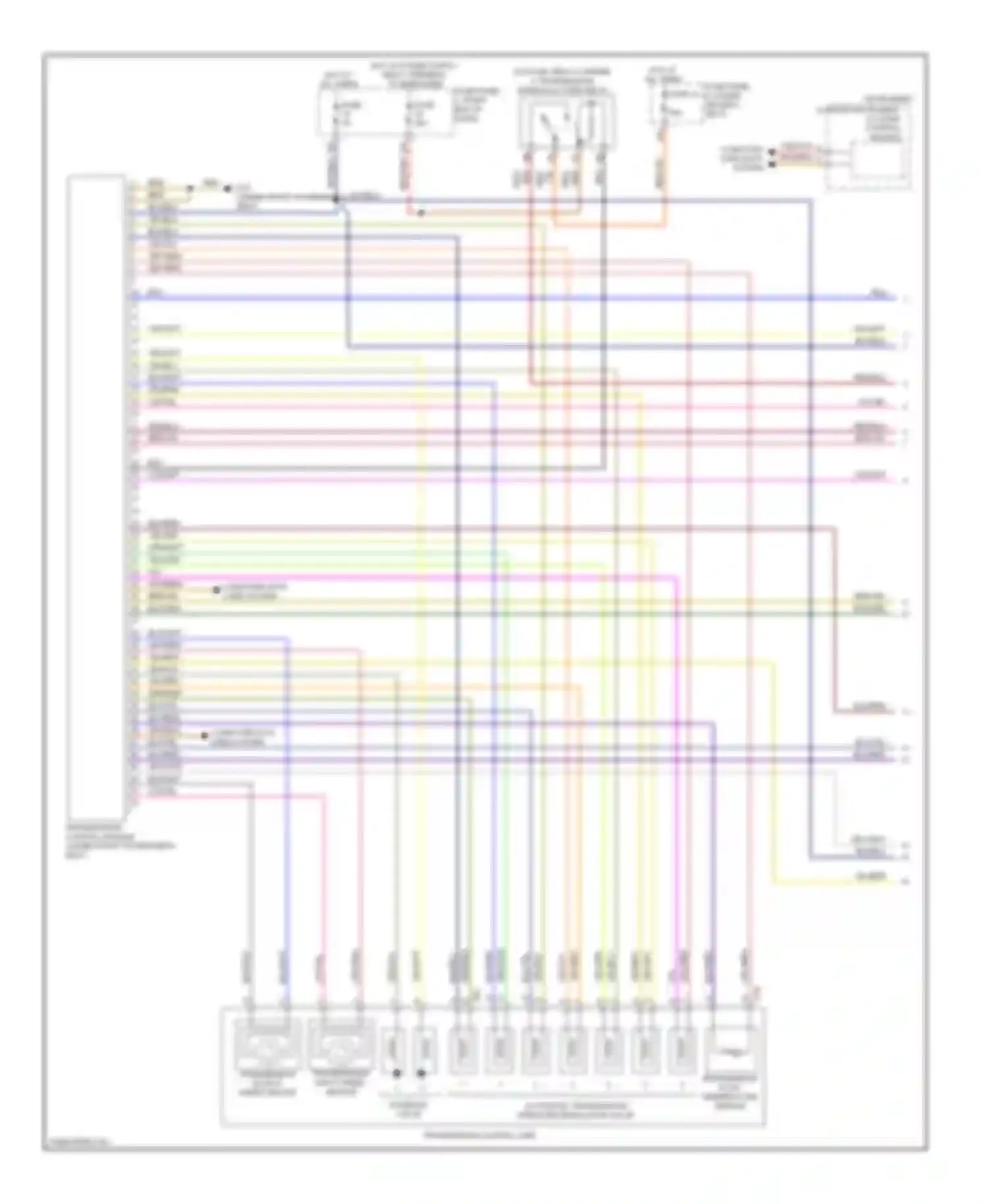 Touareg Volkswagen II (2010-2014): 3.0l hybrid, a/t circuit (1 of 3)