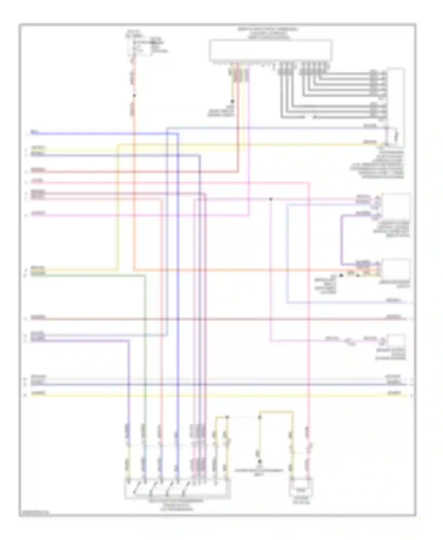 Touareg Volkswagen II (2010-2014): 3.0l hybrid, a/t circuit (2 of 3)