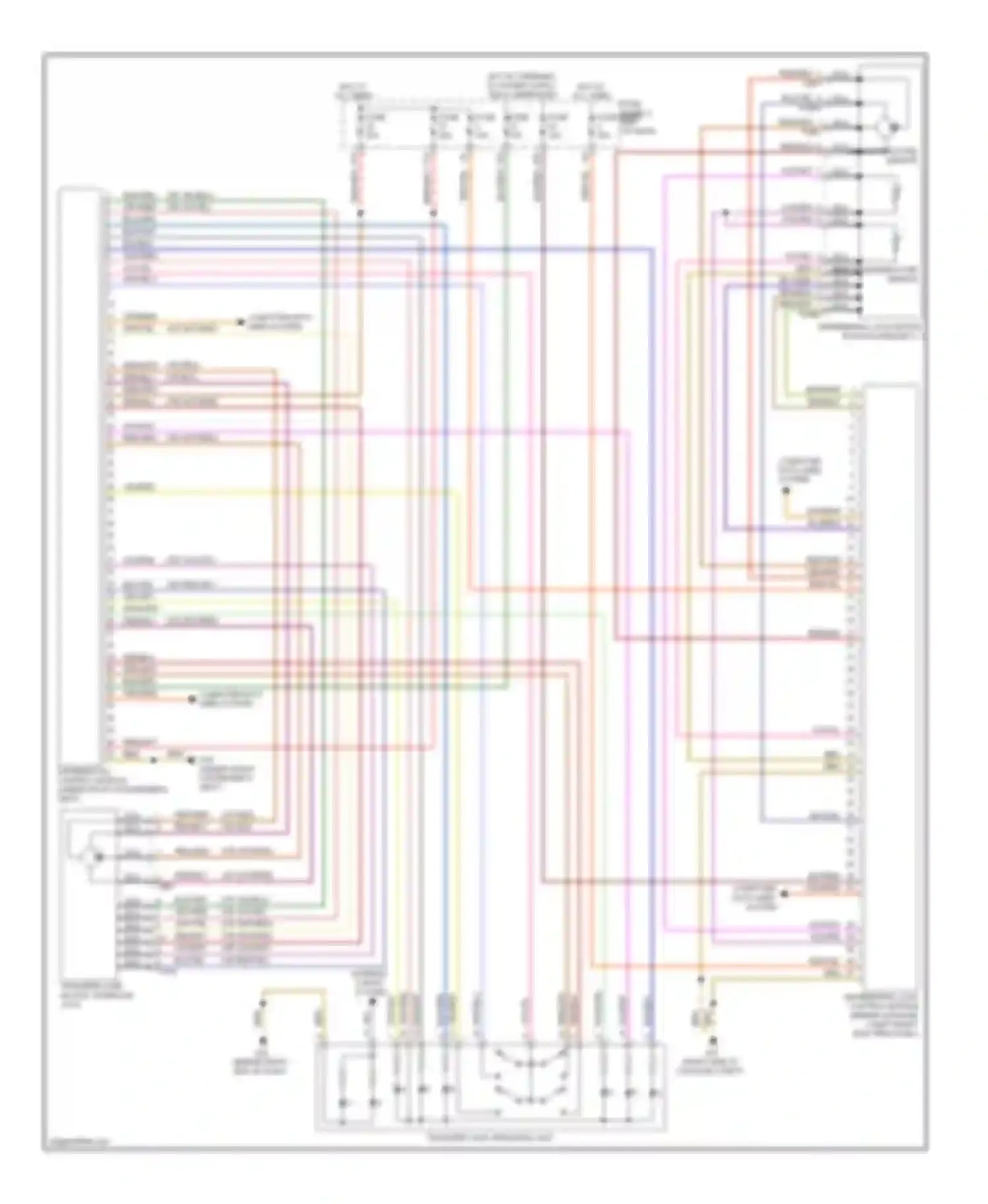 Touareg Volkswagen II (2010-2014): 3.6l, differential lock circuit