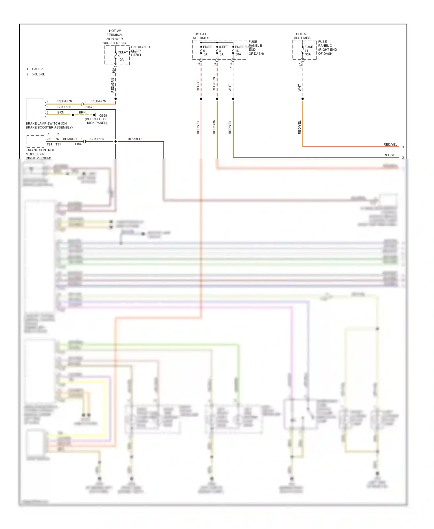 Wiring diagram computer data lines system for Volkswagen Touareg II (2010-2014) (37 of 109)