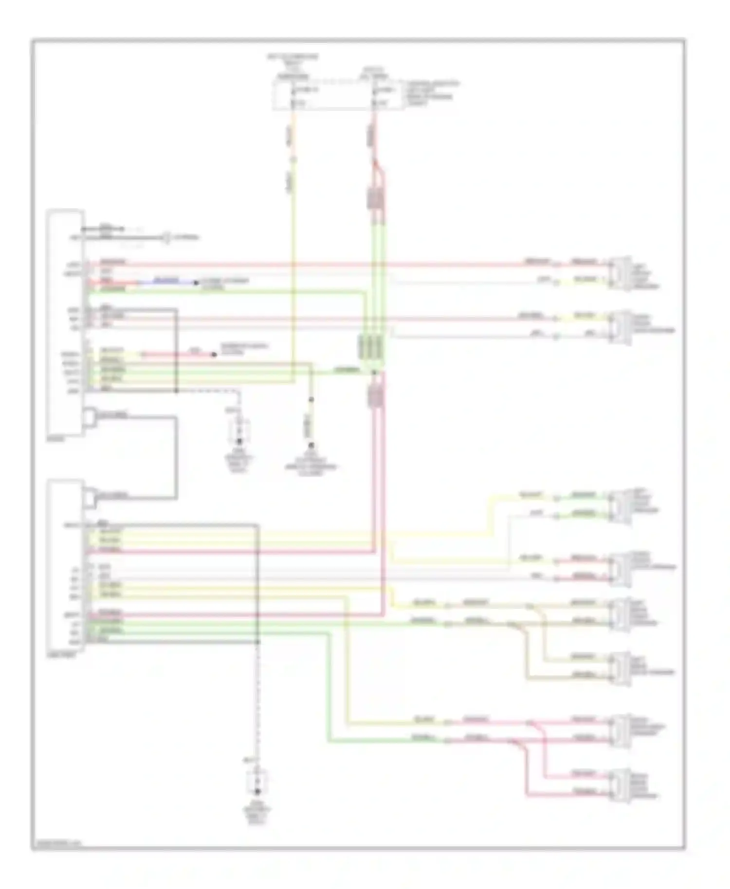 850 Volvo I (1991-1997): Radio circuits, with amplifier