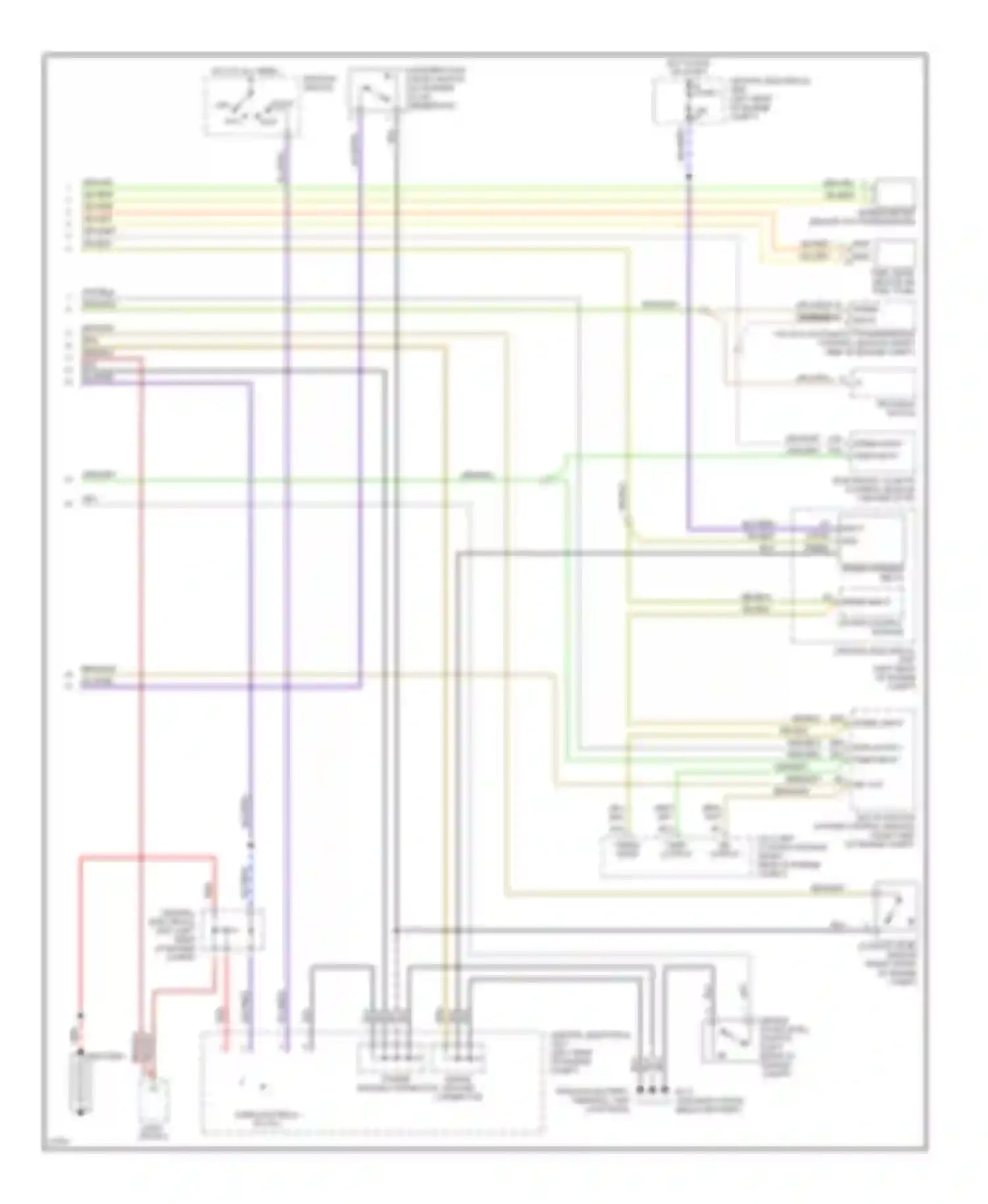 Wiring diagram 2 6 4 pwr speed input gnd for Volvo 850 I (1991-1997) (2 of 2)