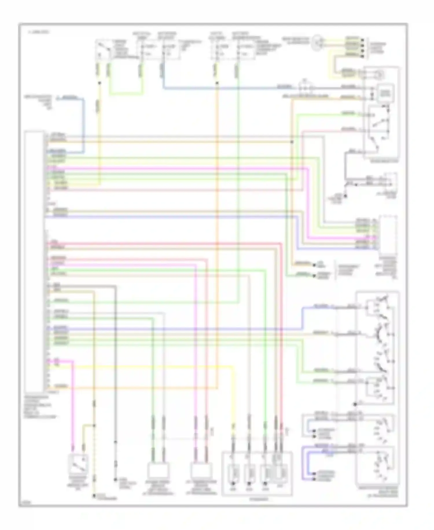 Wiring diagram fuse 11 fuse 3 for Volvo 960 I facelift (1994-1997) (1 of 1)