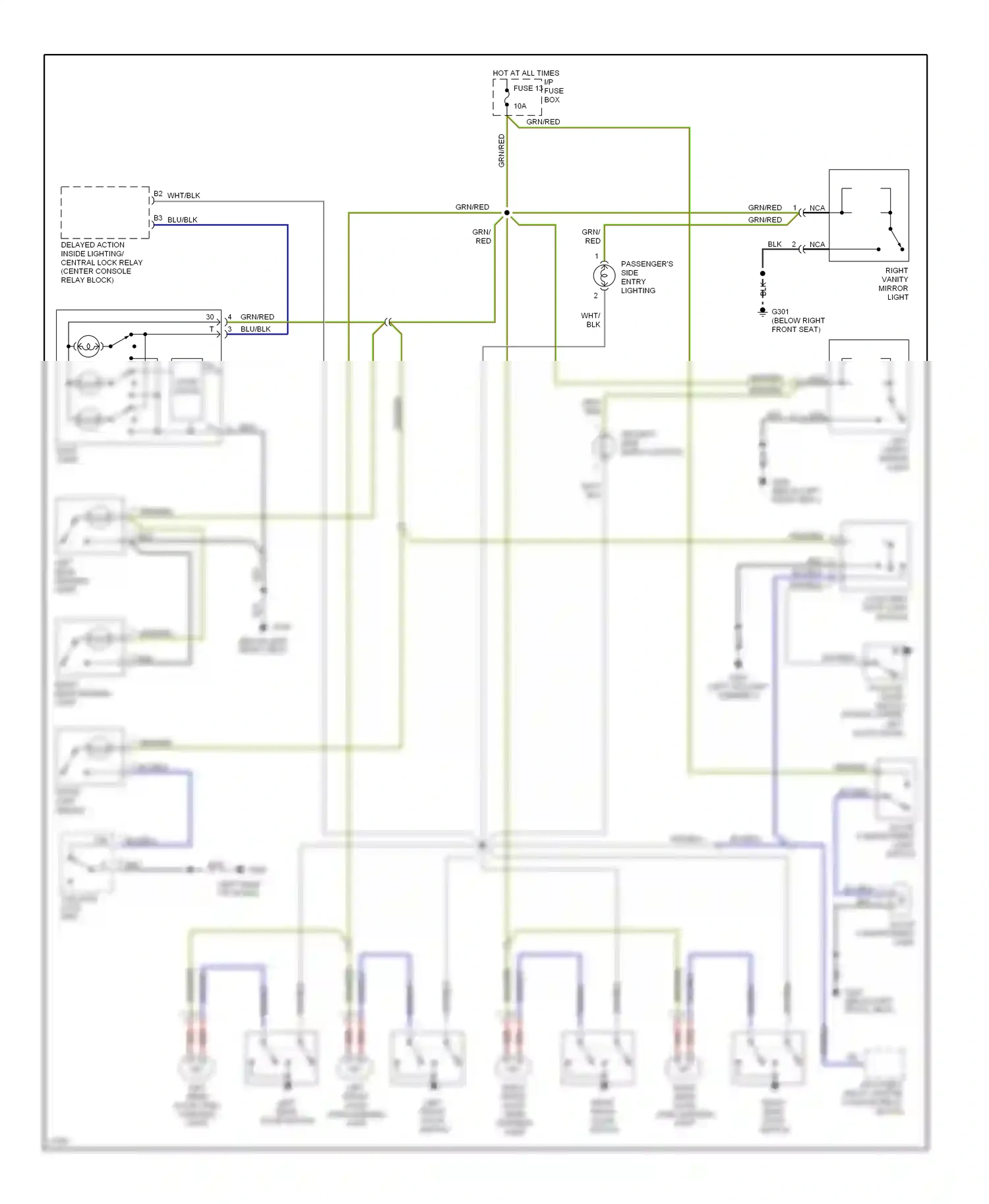 Volvo 960 I facelift (1994-1997) solid state wiring diagram  (2 of 10)