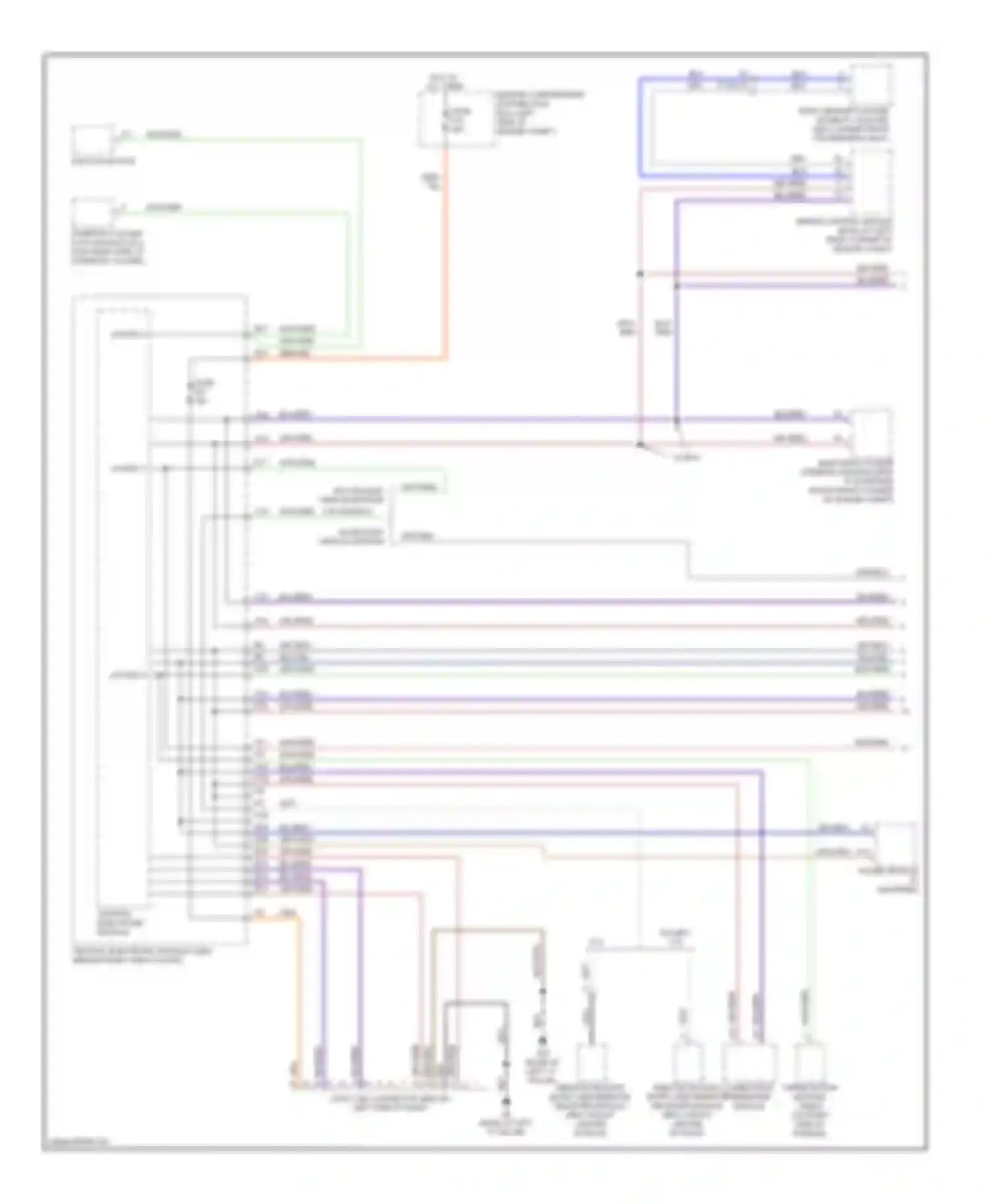 C30 Volvo I facelift (2010-2013): Computer data lines circuit (1 of 3)