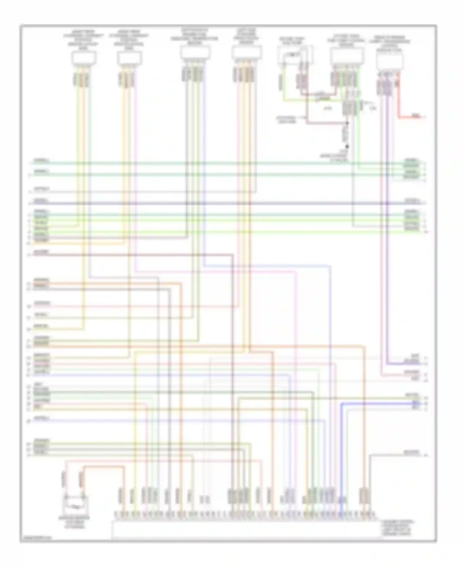 C30 Volvo I facelift (2010-2013): Wiring diagram engine performance 2.5l turbo (3 of 4)