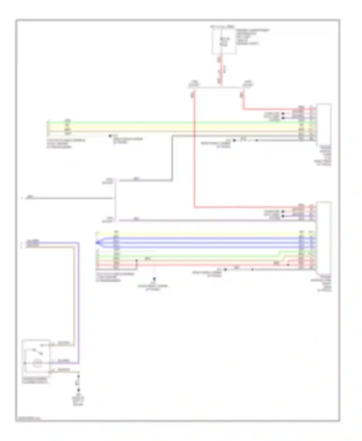C30 Volvo I facelift (2010-2013): Exterior lamps circuit (3 of 3)