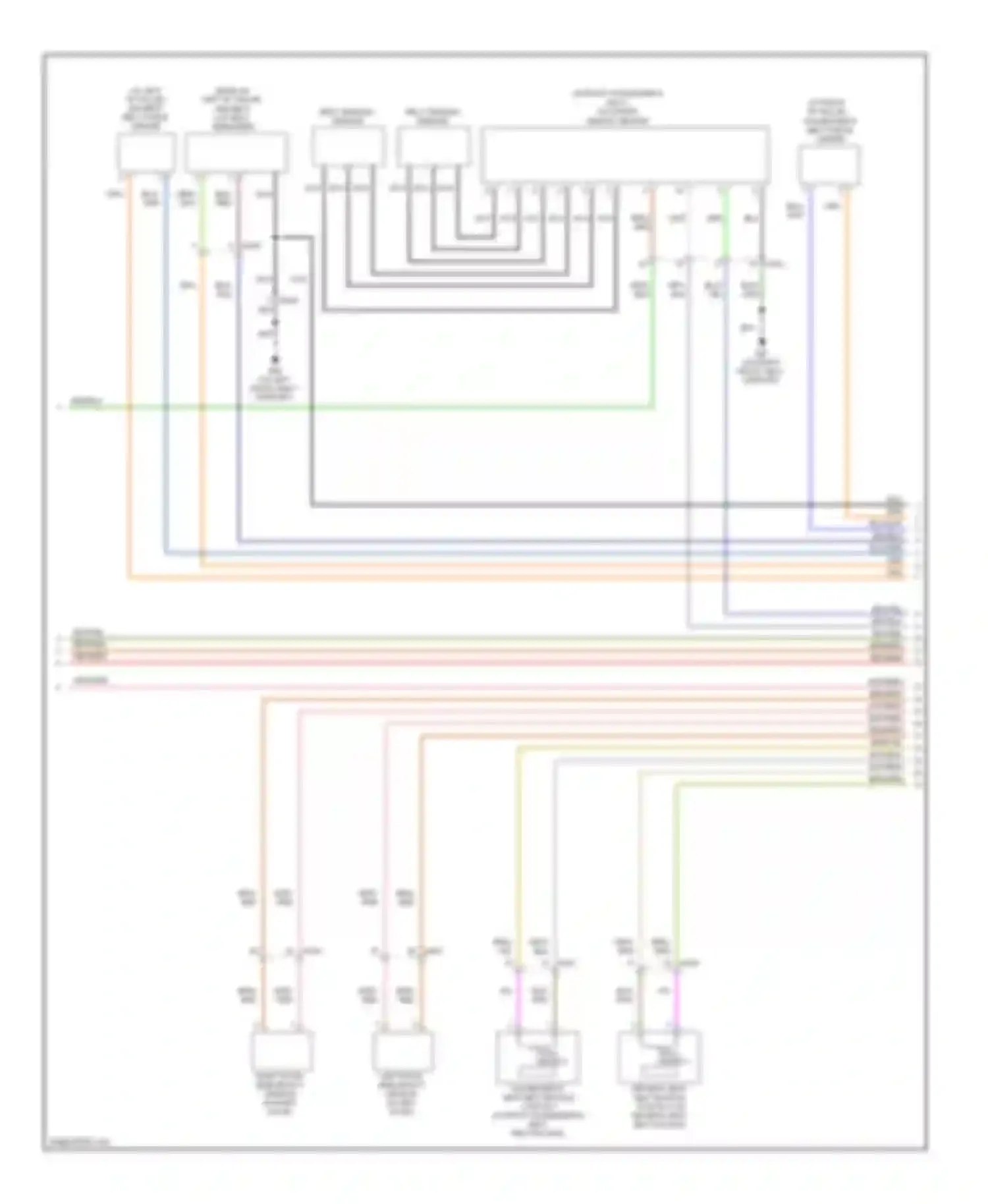 C30 Volvo I facelift (2010-2013): Supplemental restraints circuit (2 of 3)