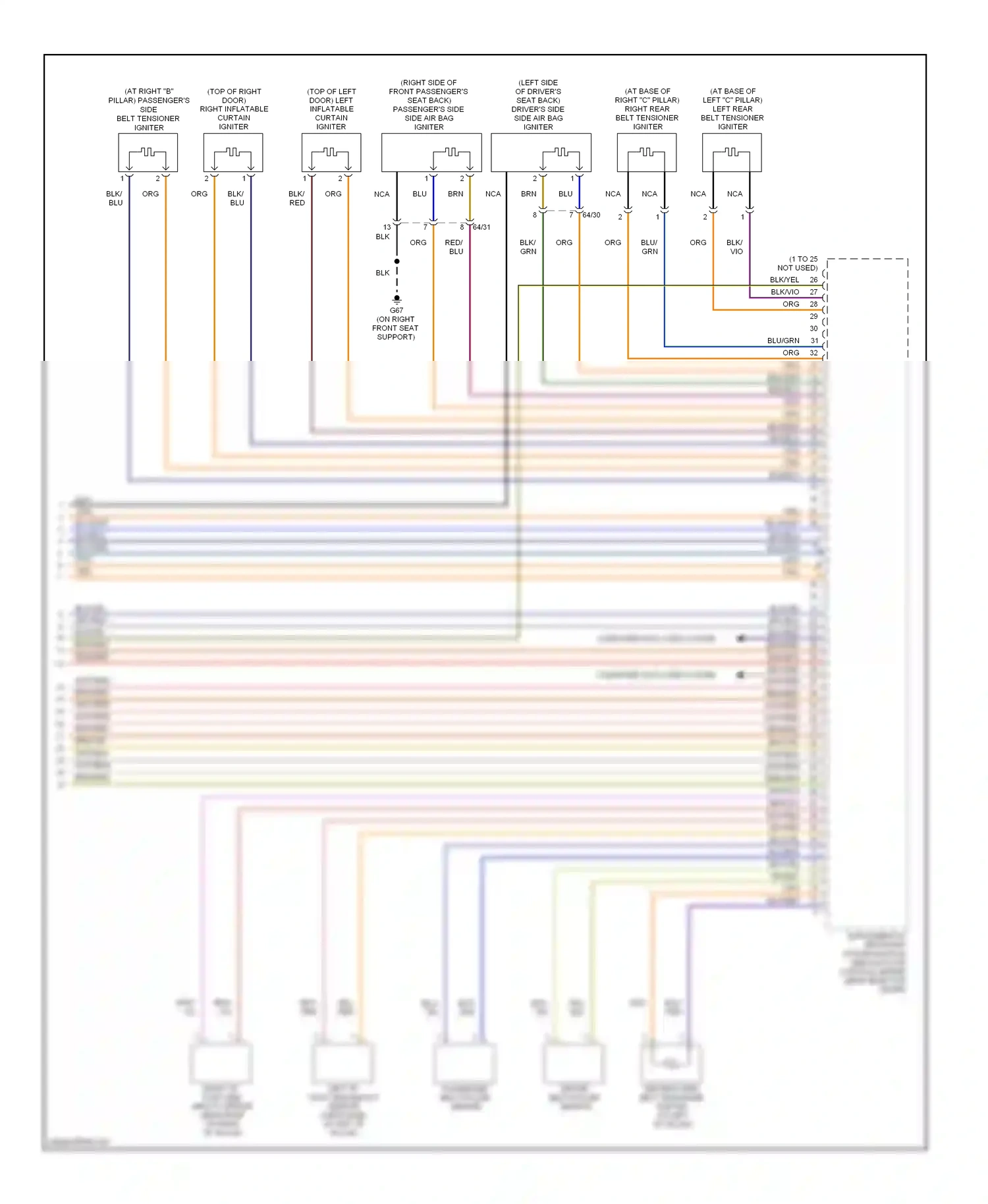 Volvo C30 I facelift (2010-2013) computer data lines system wiring diagram  (39 of 41)