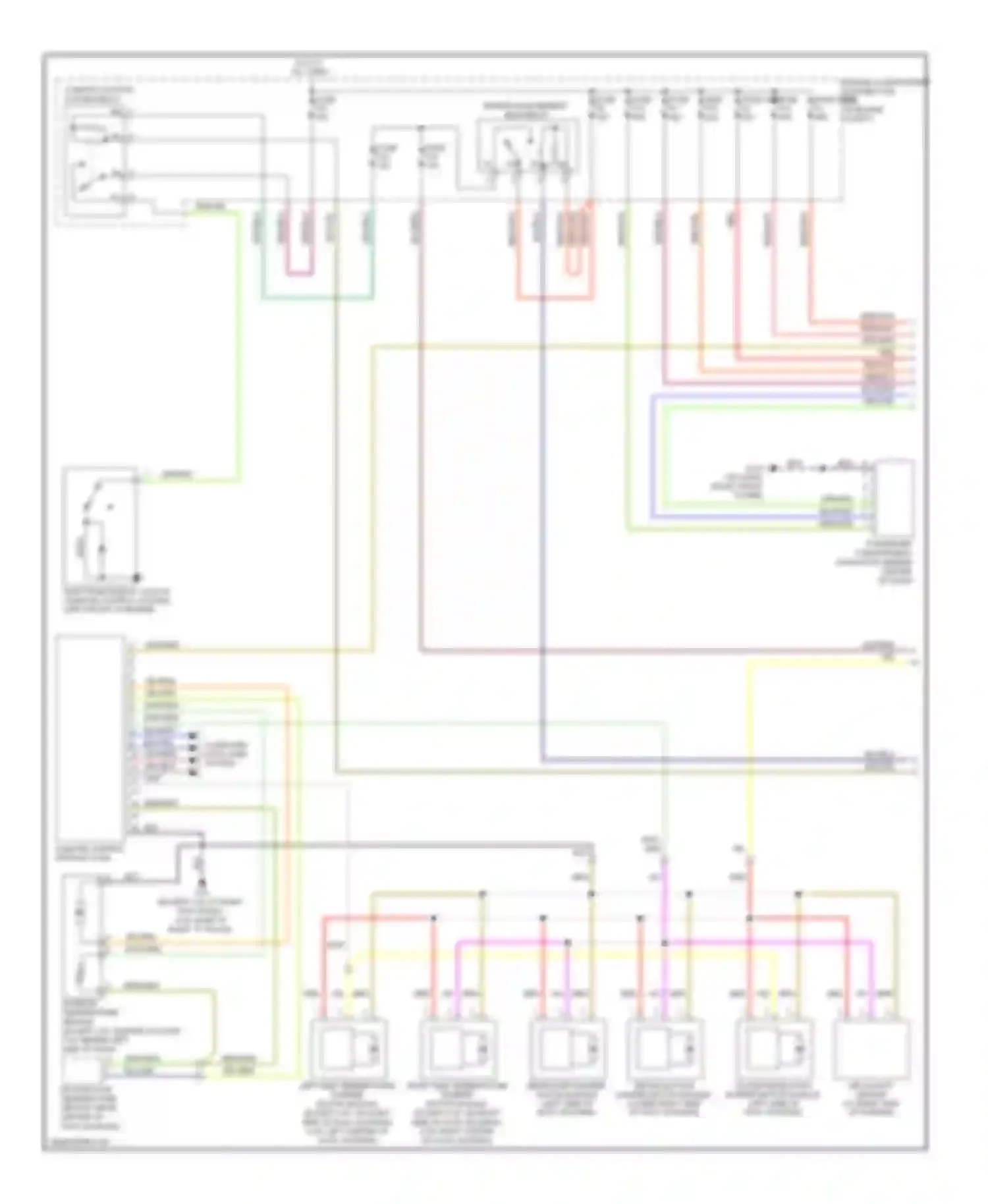 C30 Volvo I (2006-2010): Automatic a/c circuit (1 of 2)