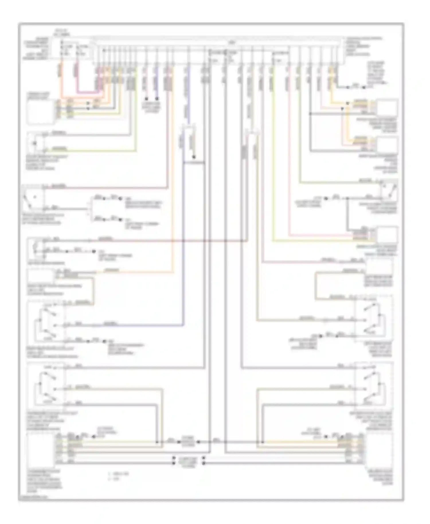 C30 Volvo I (2006-2010): Forced entry circuit