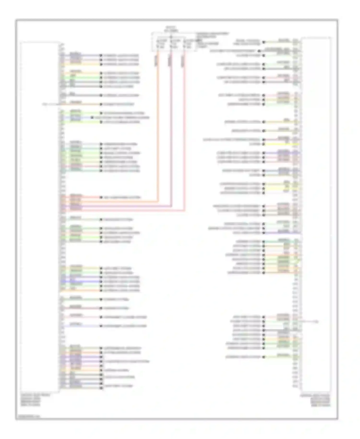 C30 Volvo I (2006-2010): Body control modules circuit (2 of 2)