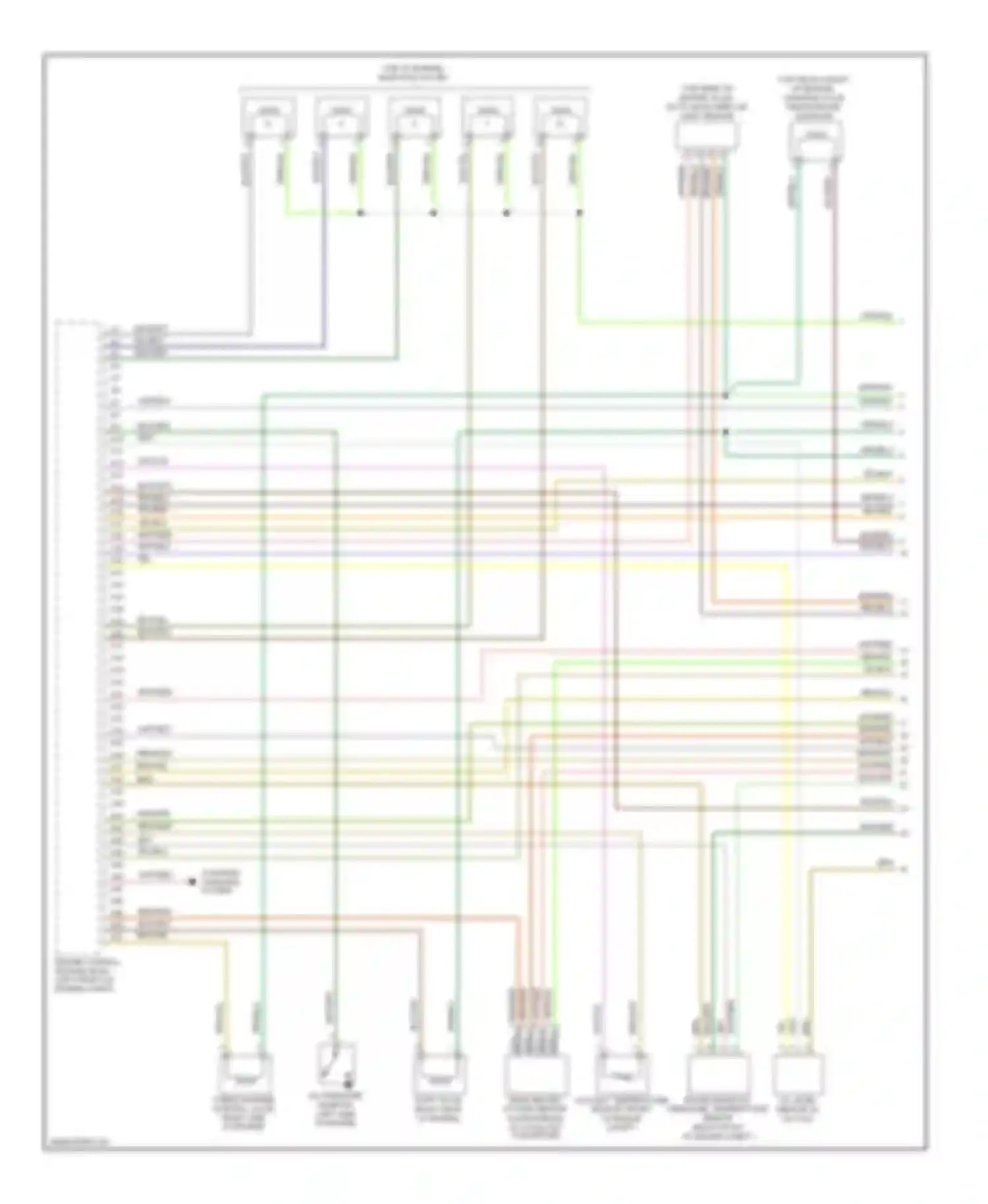 C30 Volvo I (2006-2010): Wiring diagram engine performance 2.5l turbo (1 of 4)