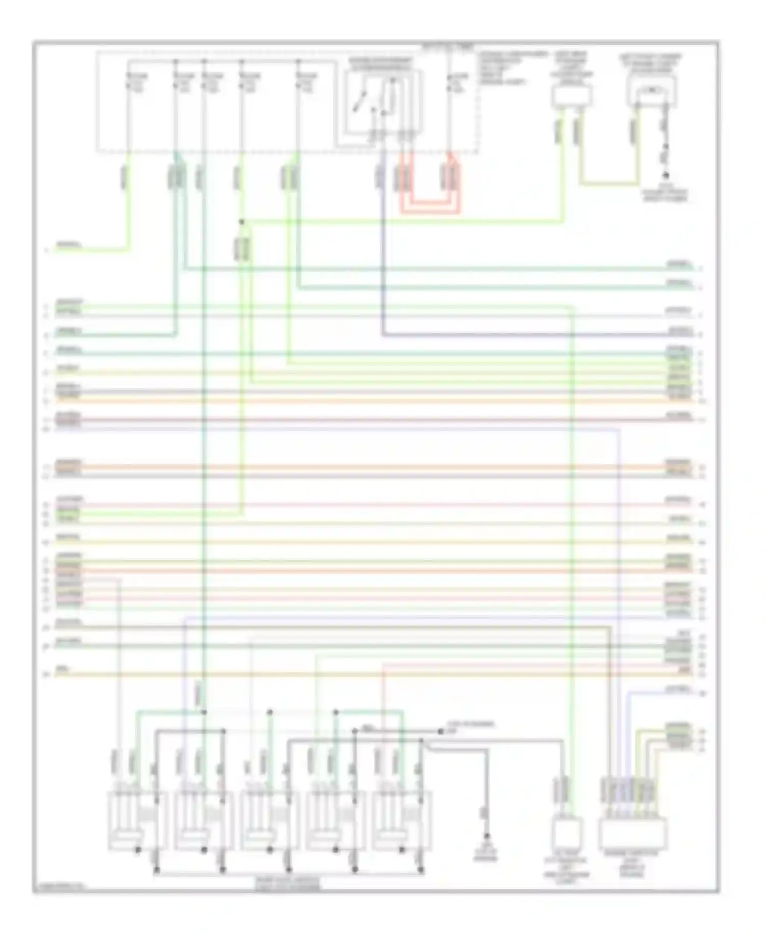 C30 Volvo I (2006-2010): Wiring diagram engine performance 2.5l turbo (2 of 4)