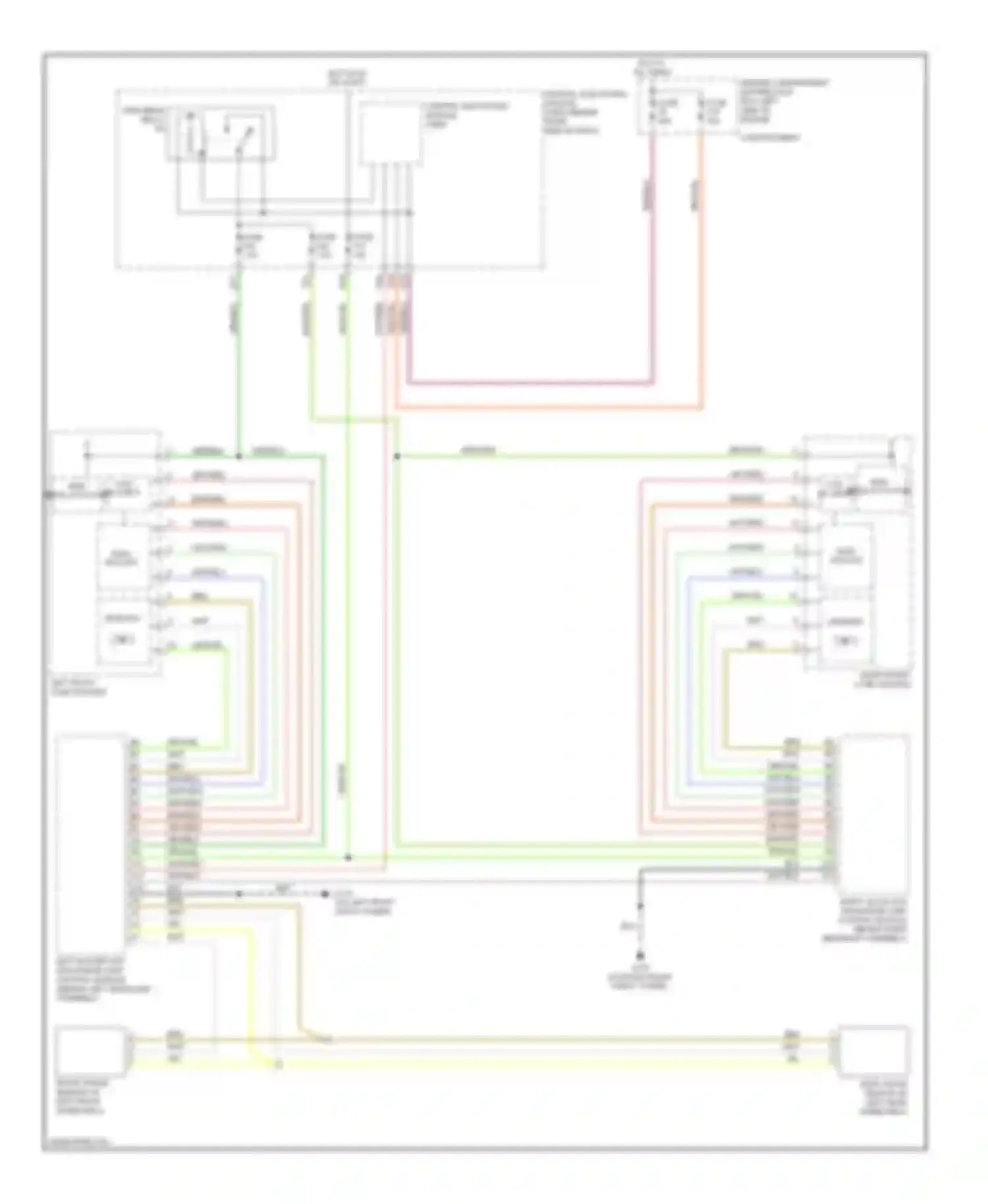 C30 Volvo I (2006-2010): Headlamps leveling circuit