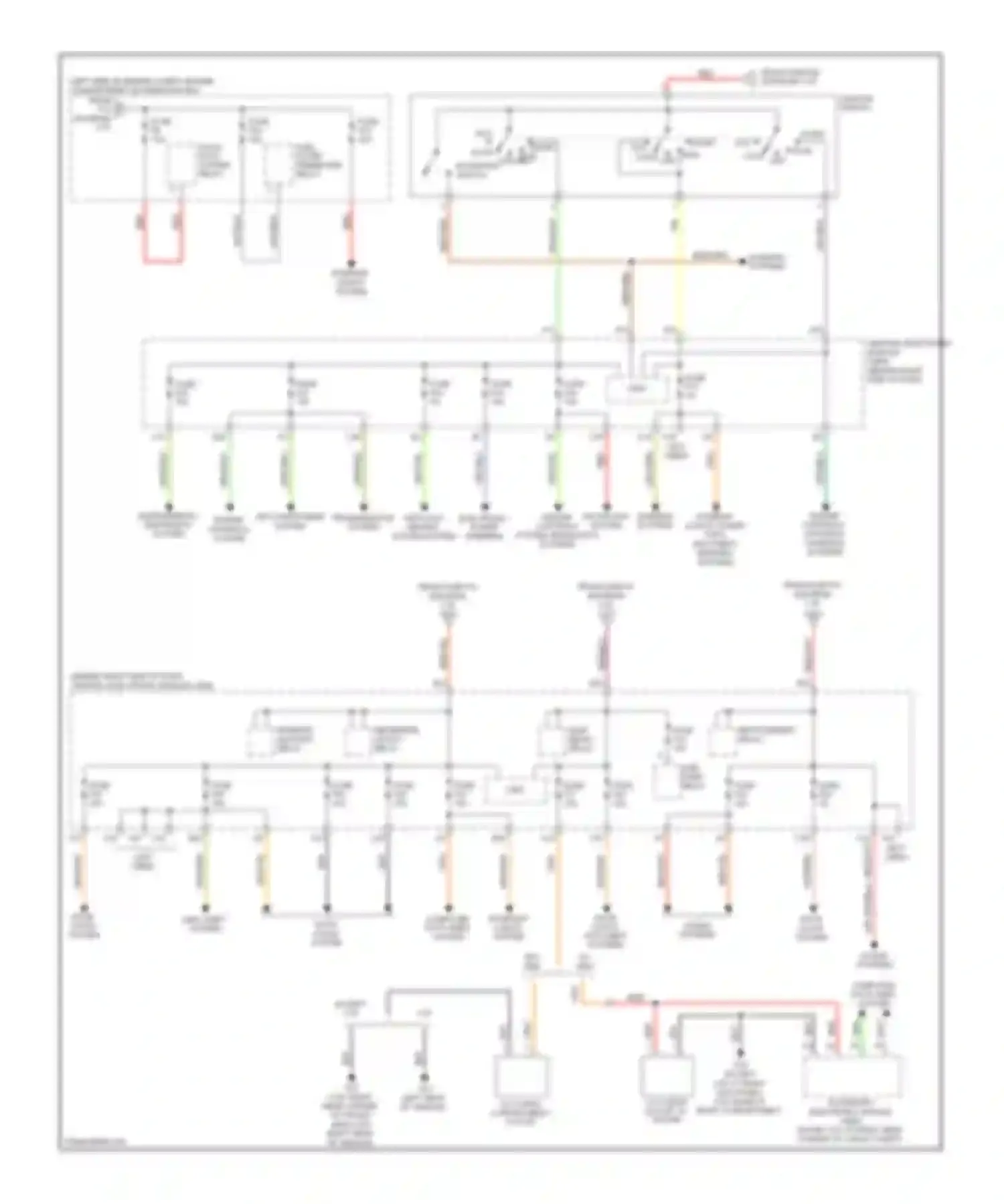 C30 Volvo I (2006-2010): Power distribution circuit (2 of 2)