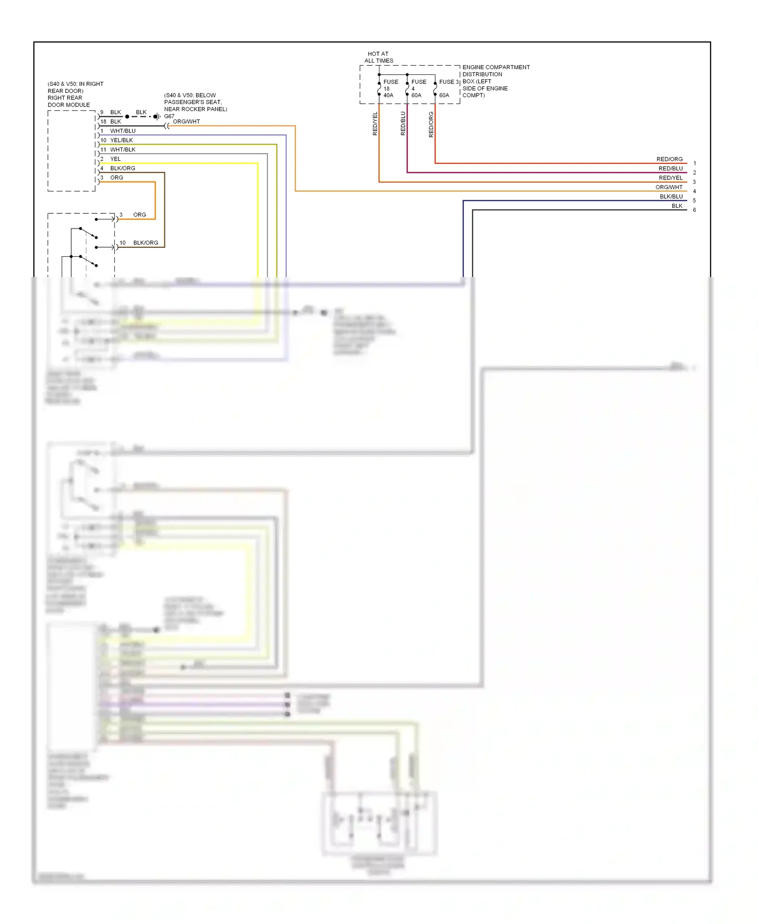 Volvo C30 I (2006-2010) computer data lines system wiring diagram  (21 of 43)