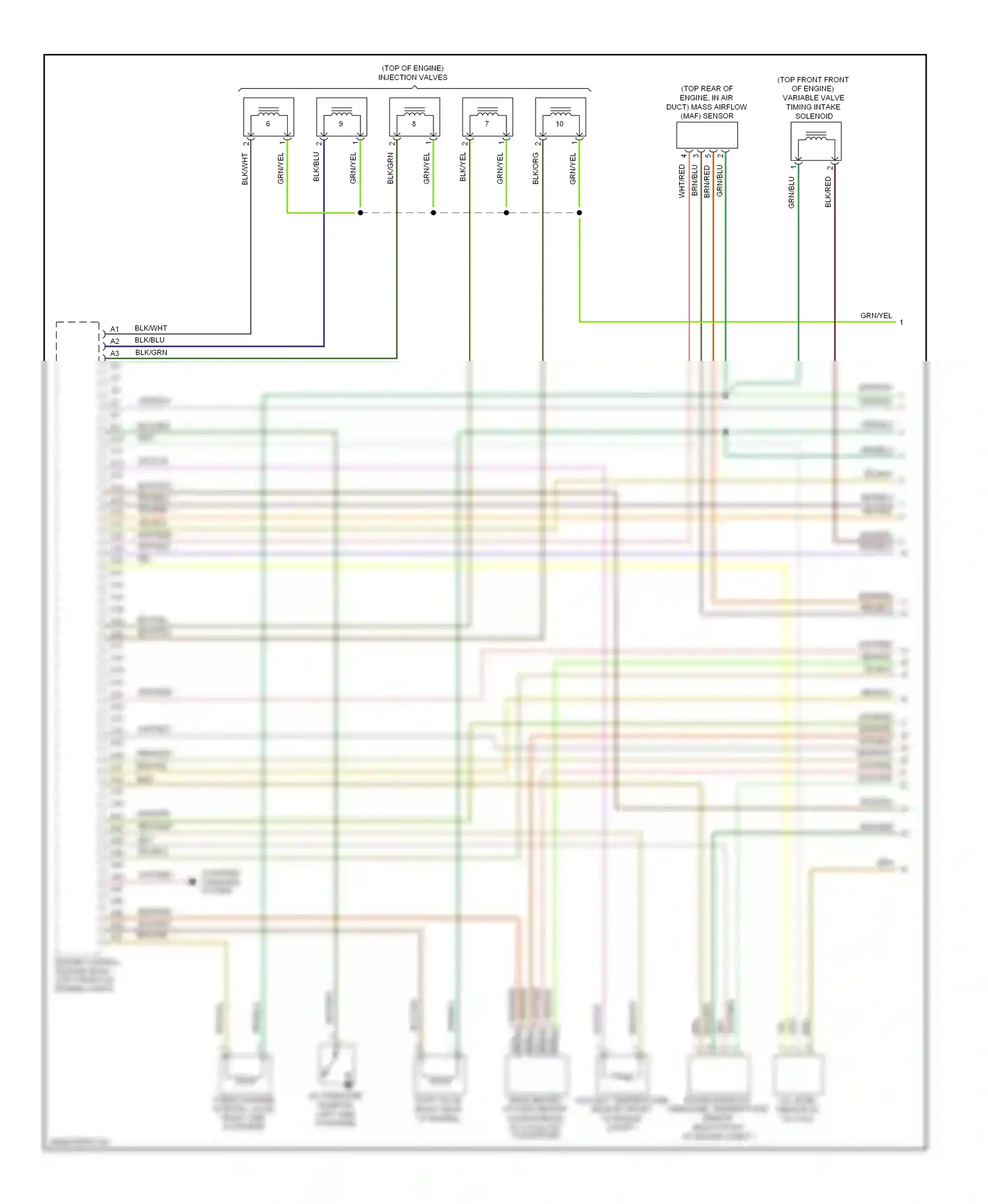 Volvo C30 I (2006-2010) engine control module (ecm) (left front of engine compt) wiring diagram  (7 of 9)