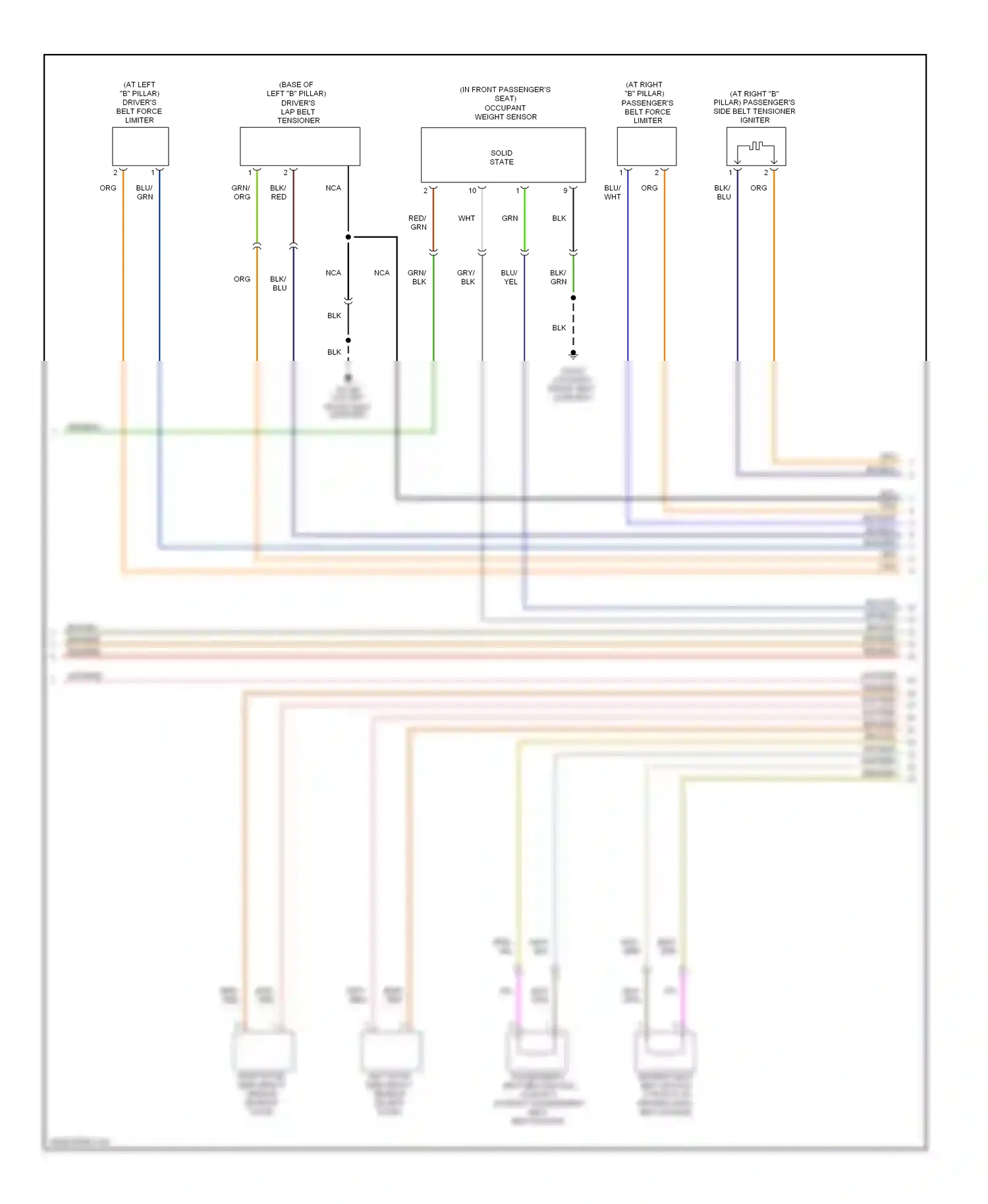 Volvo C30 I (2006-2010) solid state wiring diagram  (2 of 3)