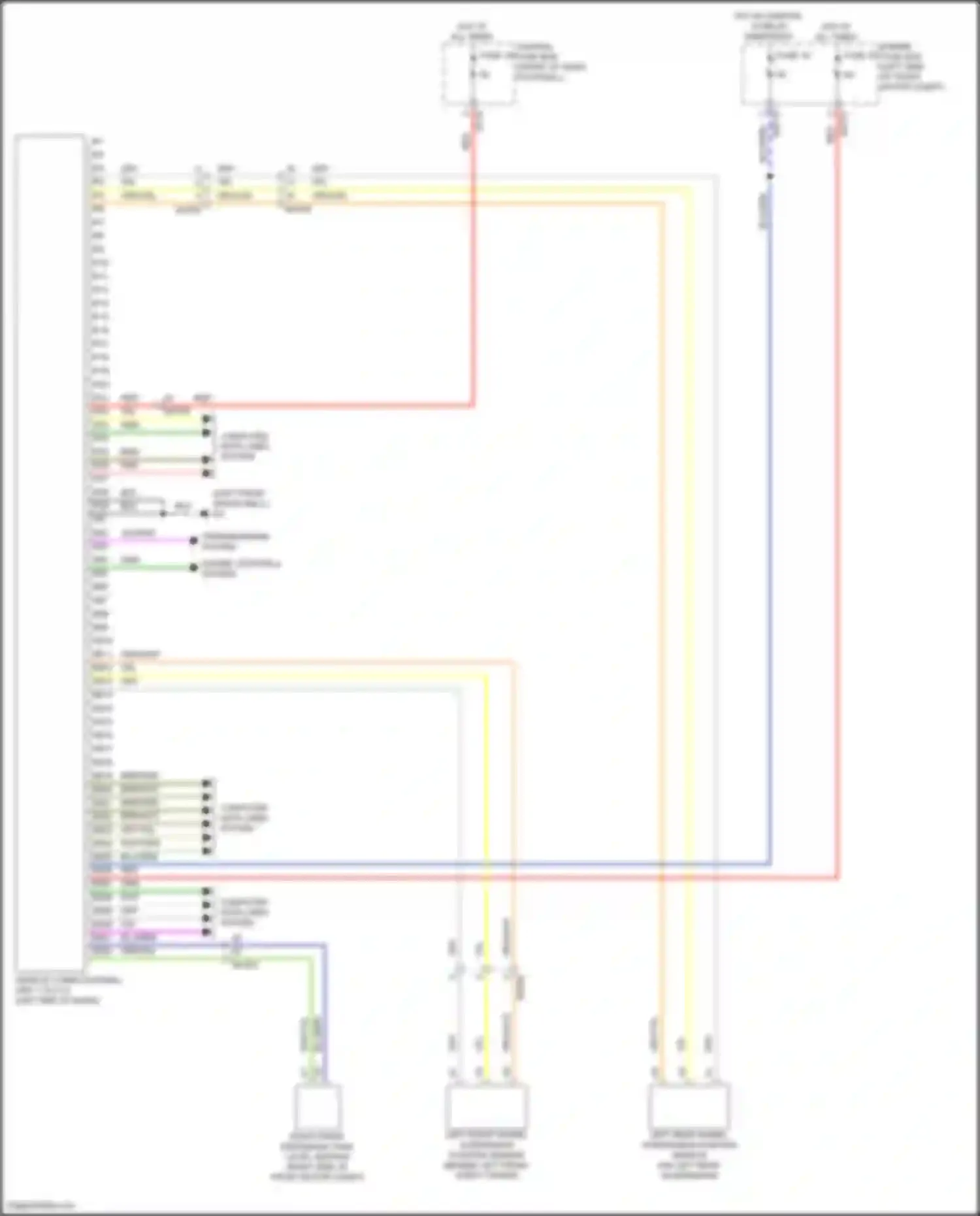 C40 Volvo I (2021-2024): Electronic suspension circuit