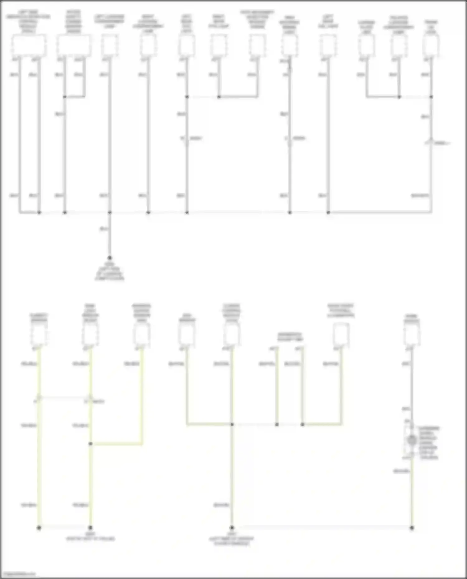 C40 Volvo I (2021-2024): Ground distribution circuit (3 of 4)
