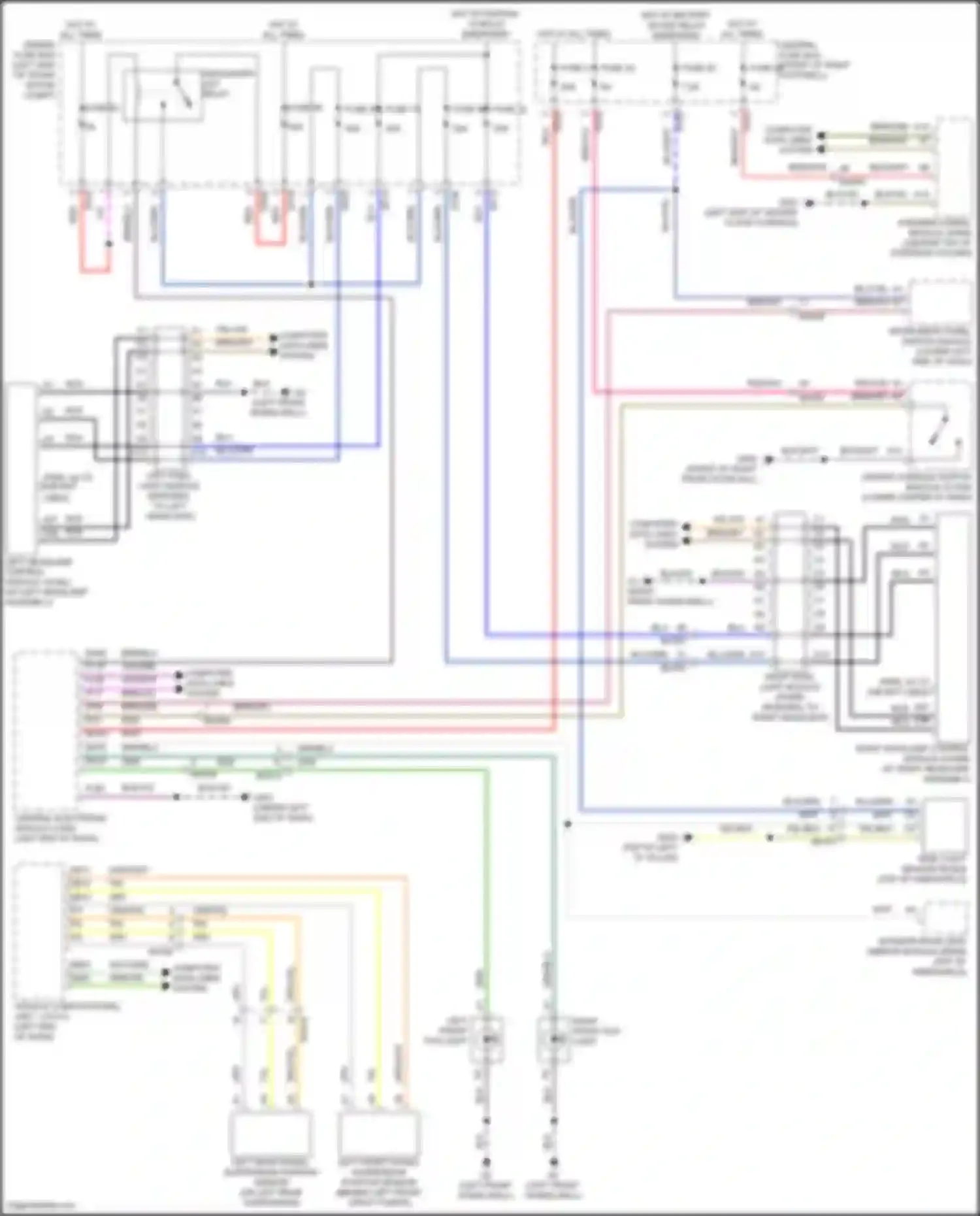 C40 Volvo I (2021-2024): Headlights circuit