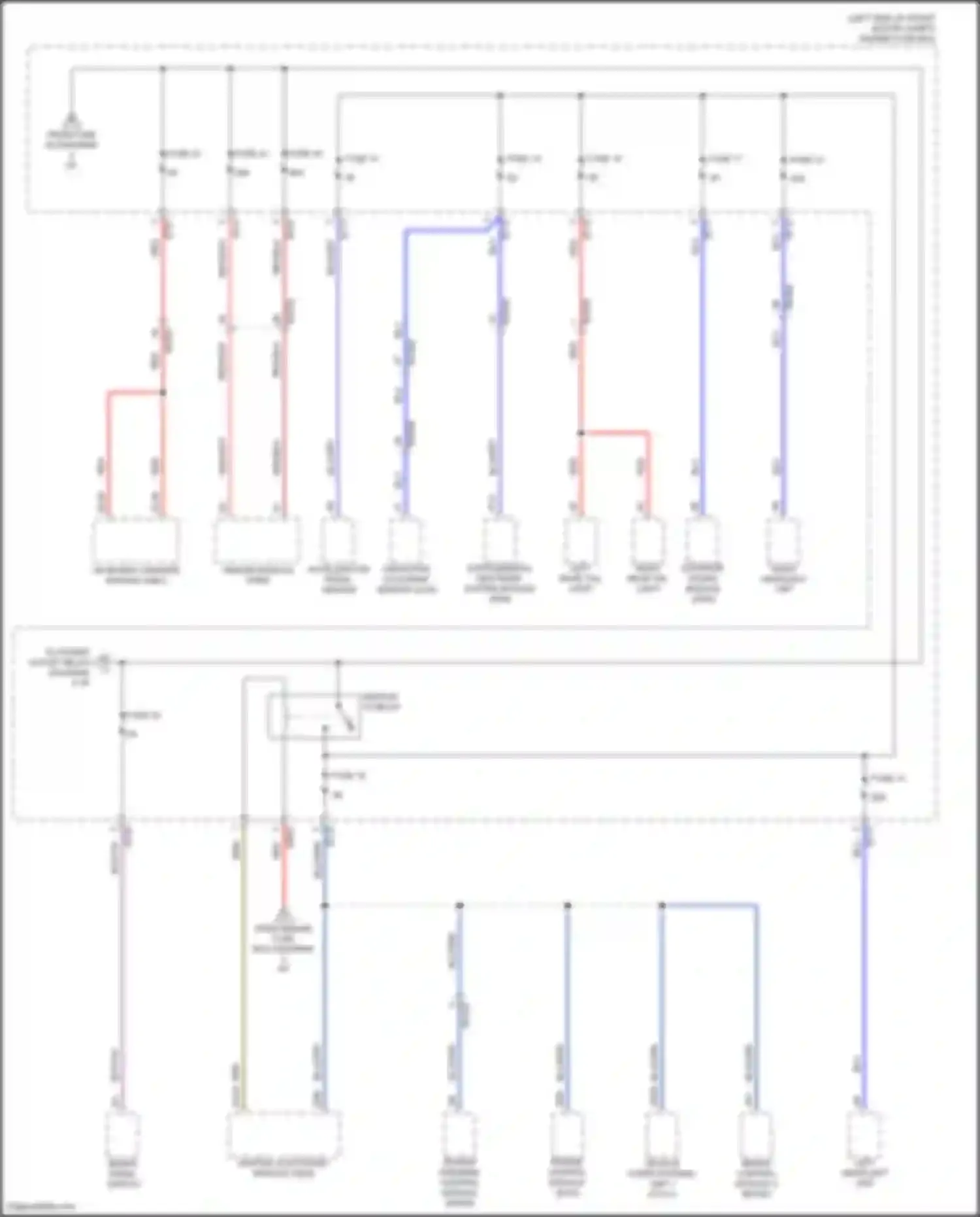 C40 Volvo I (2021-2024): Power distribution circuit (3 of 8)