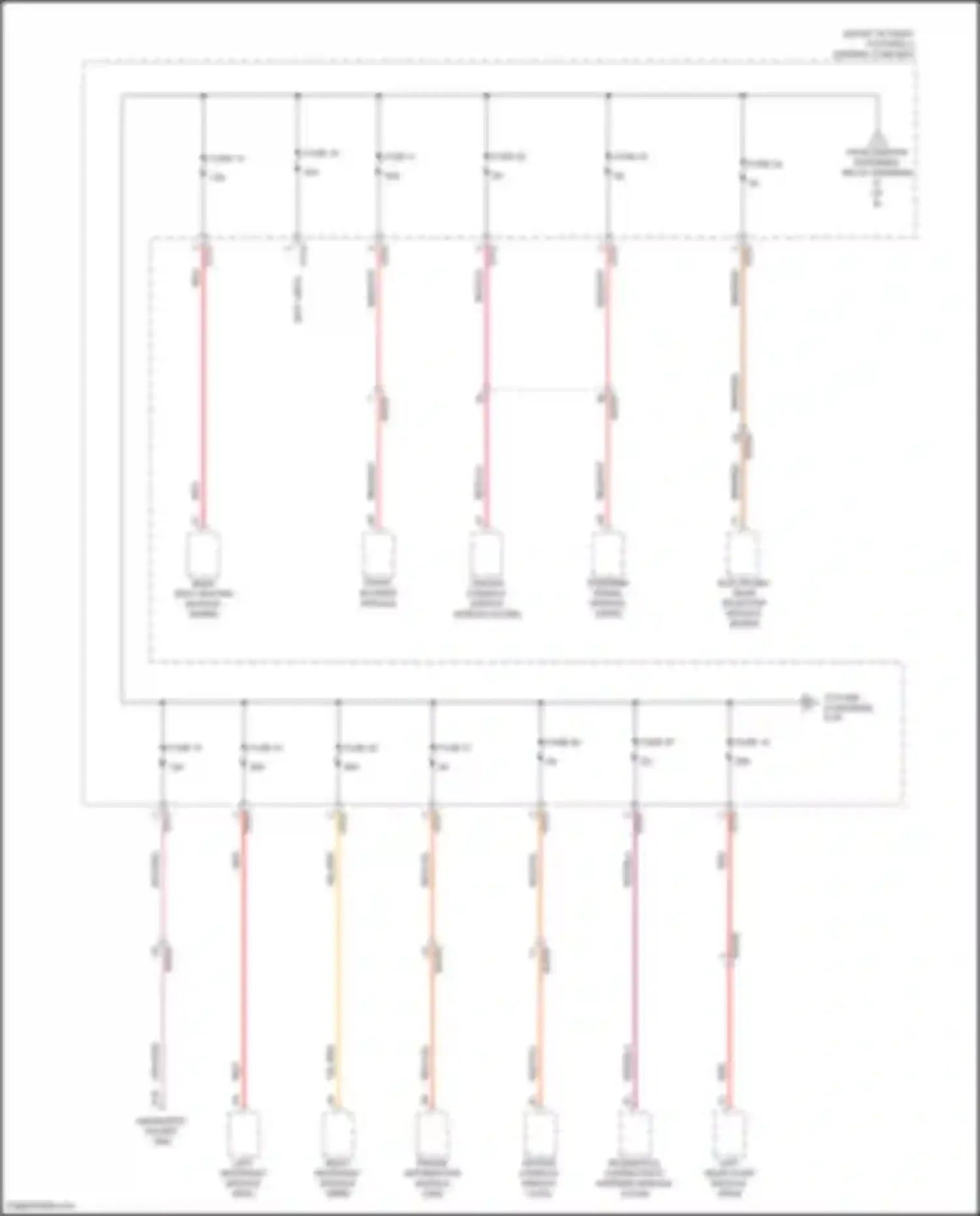 C40 Volvo I (2021-2024): Power distribution circuit (7 of 8)