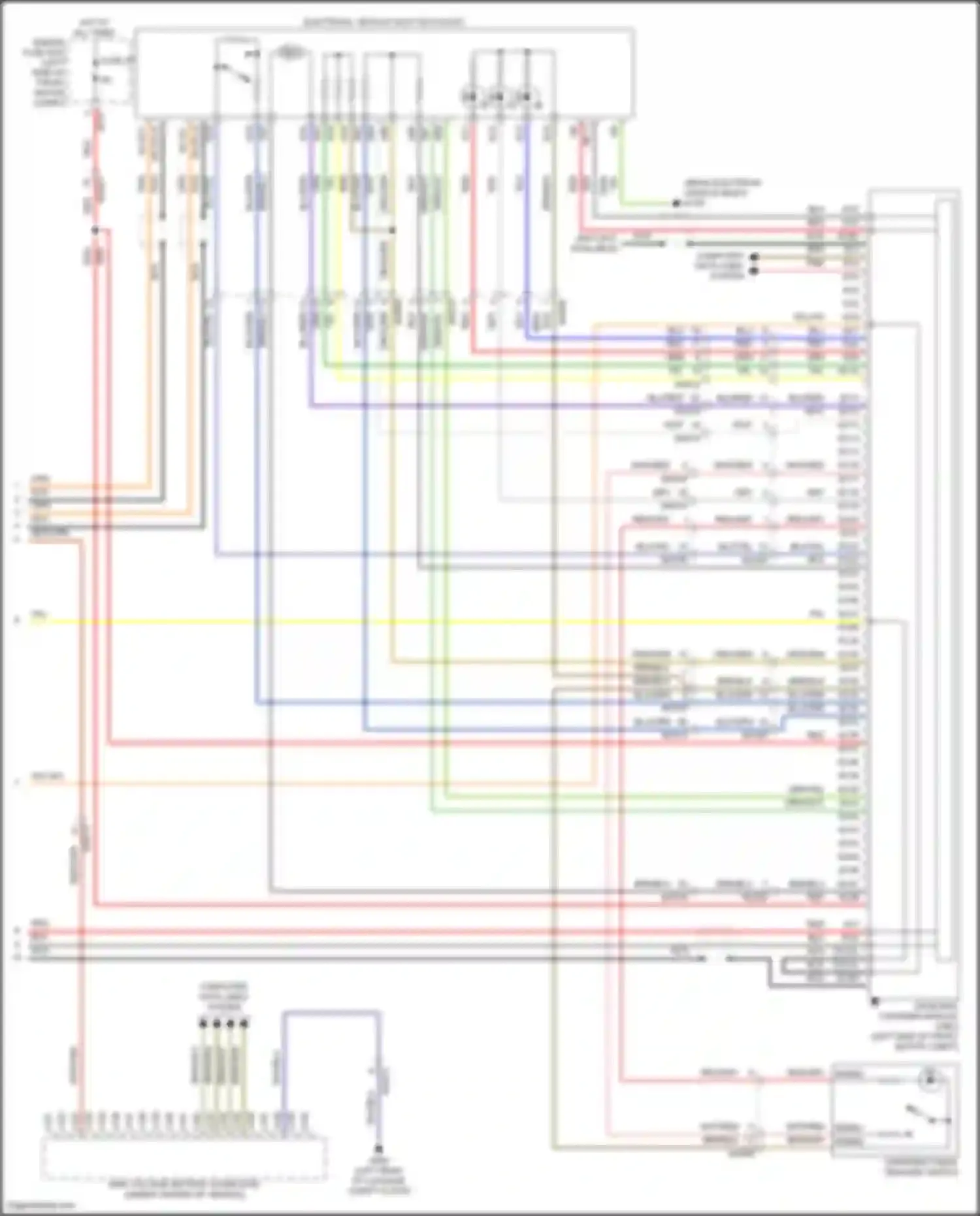Wiring diagram blu for Volvo C40 I (2021-2024) (45 of 46)