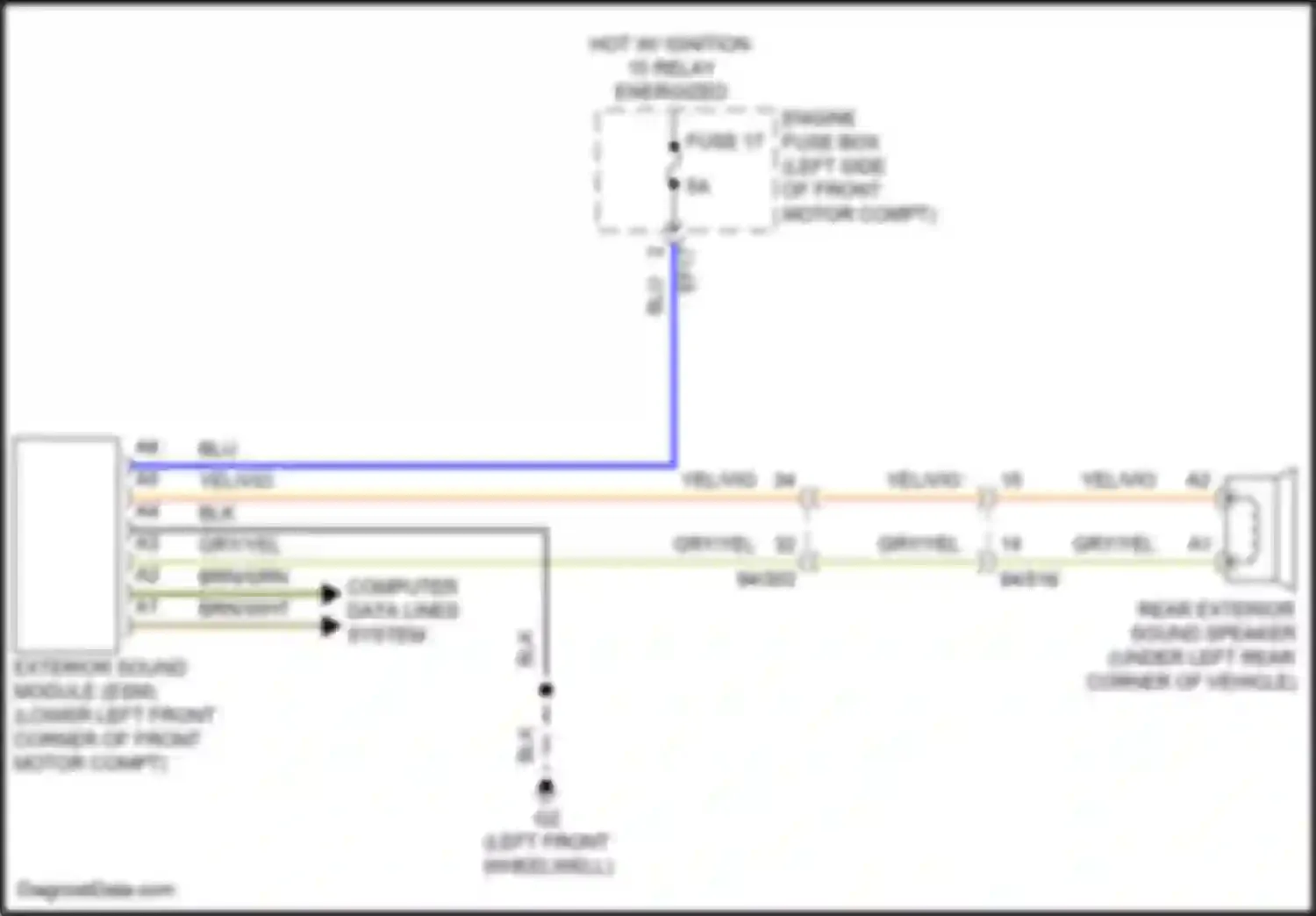Wiring diagram brn/wht for Volvo C40 I (2021-2024) (21 of 44)