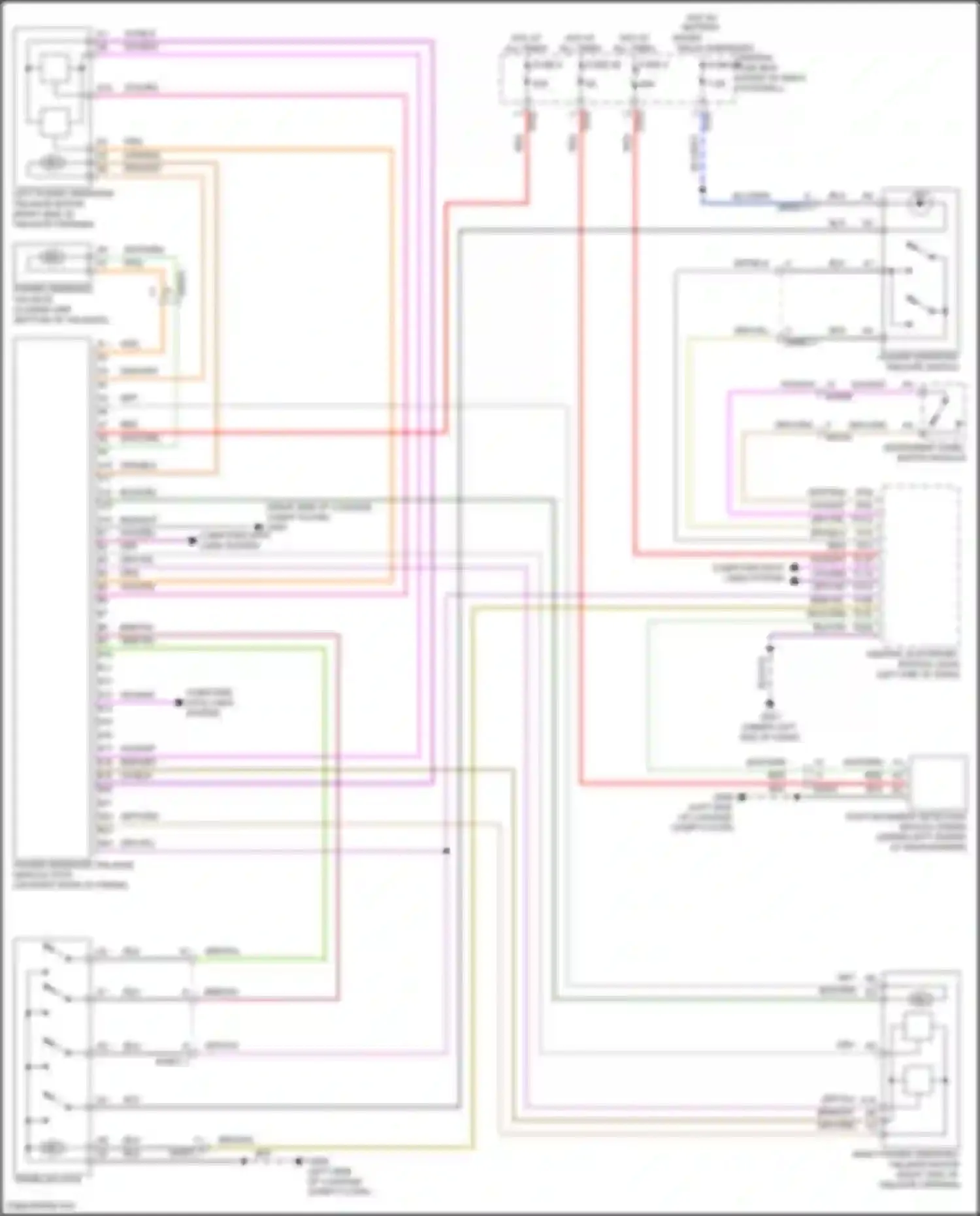 Wiring diagram brn/yel for Volvo C40 I (2021-2024) (10 of 35)