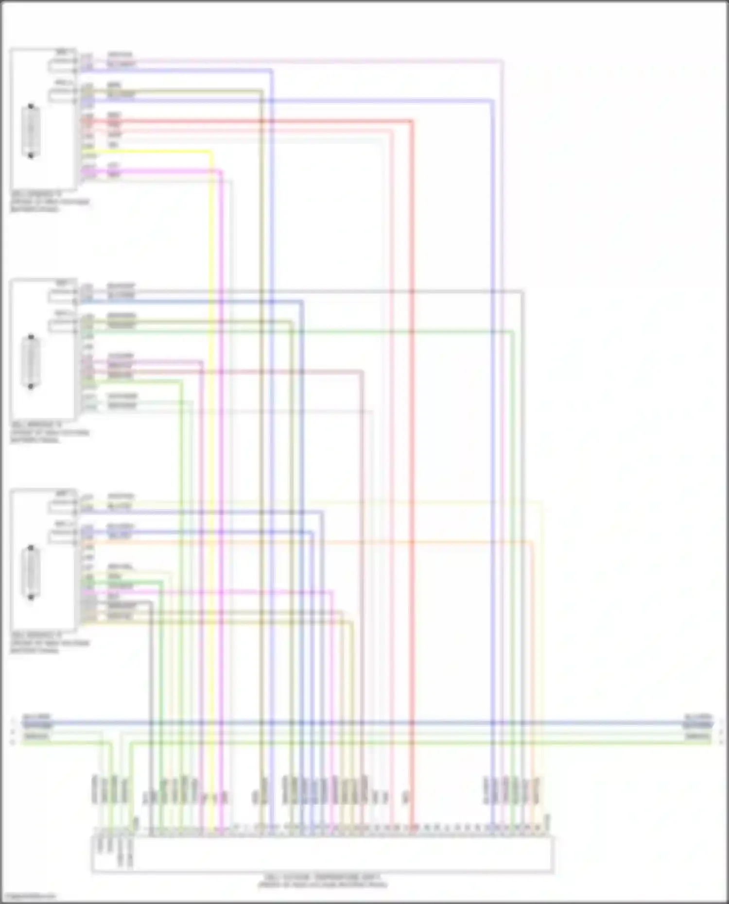 Wiring diagram cell module 15 for Volvo C40 I (2021-2024) (1 of 1)