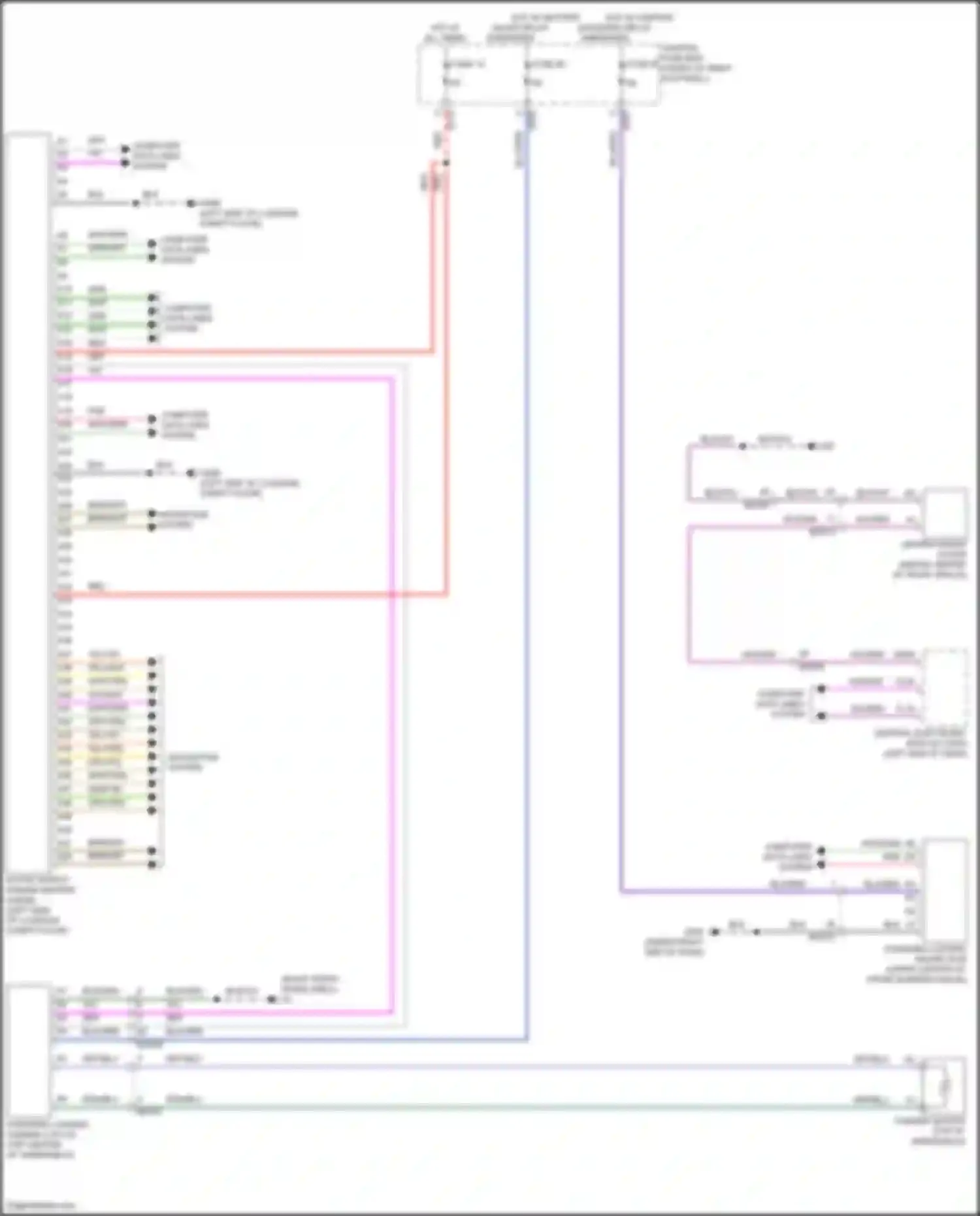 Wiring diagram computer data lines system for Volvo C40 I (2021-2024) (41 of 52)