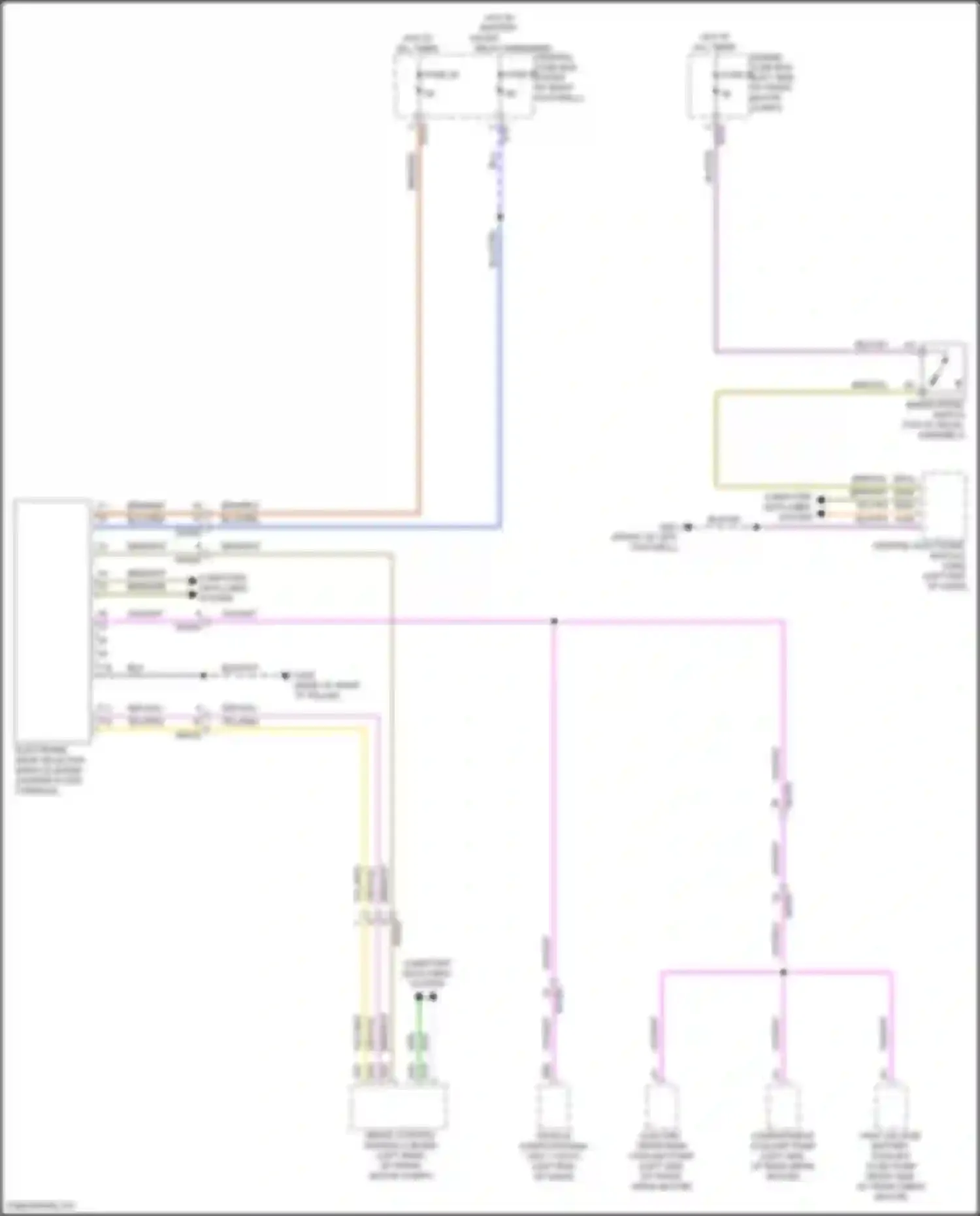 Wiring diagram fuse 22 for Volvo C40 I (2021-2024) (7 of 8)