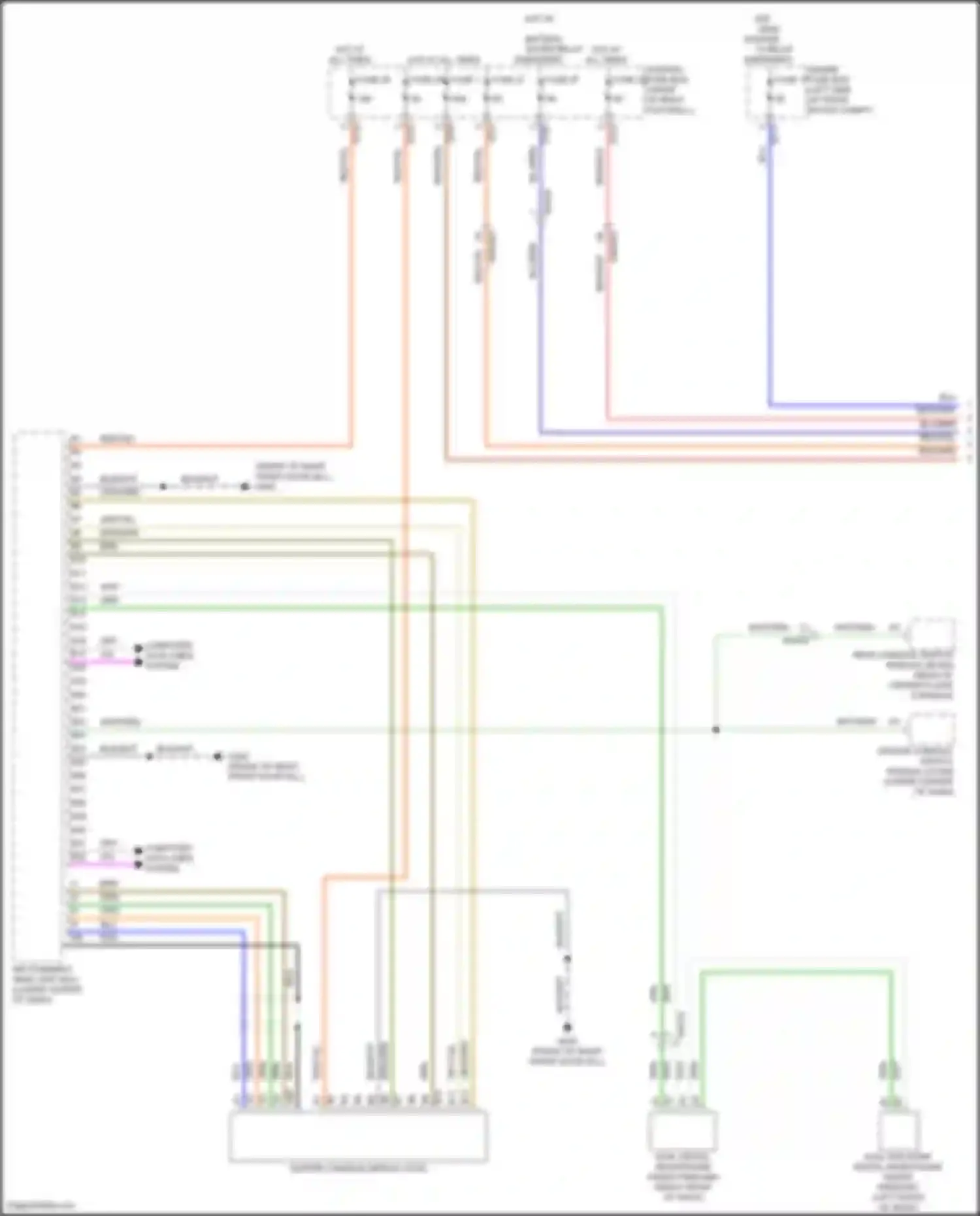 Wiring diagram fuse 23 for Volvo C40 I (2021-2024) (4 of 8)