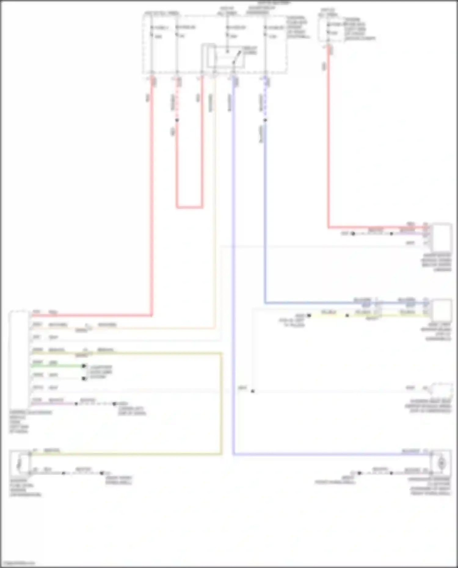 Wiring diagram hot at all times for Volvo C40 I (2021-2024) (40 of 48)
