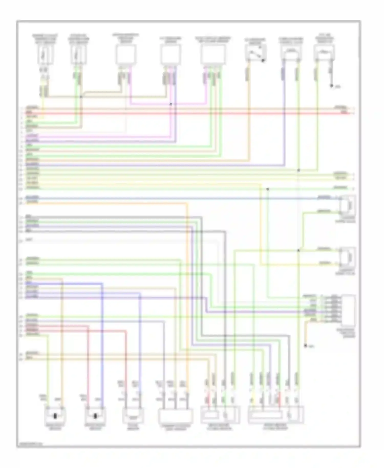 C70 Volvo I (1997-2005): Wiring diagram engine performance 2.4l turbo (2 of 3)