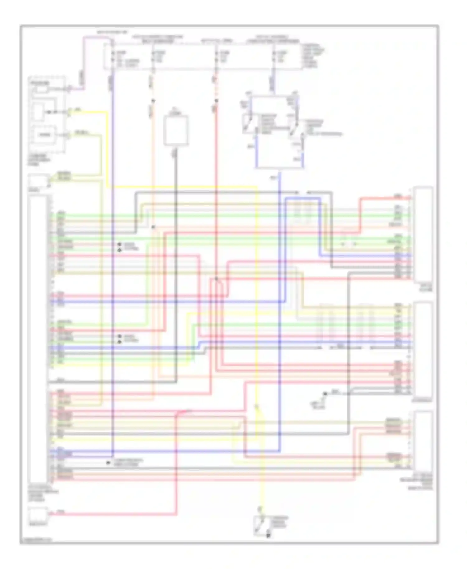 C70 Volvo I (1997-2005): Navigation circuit