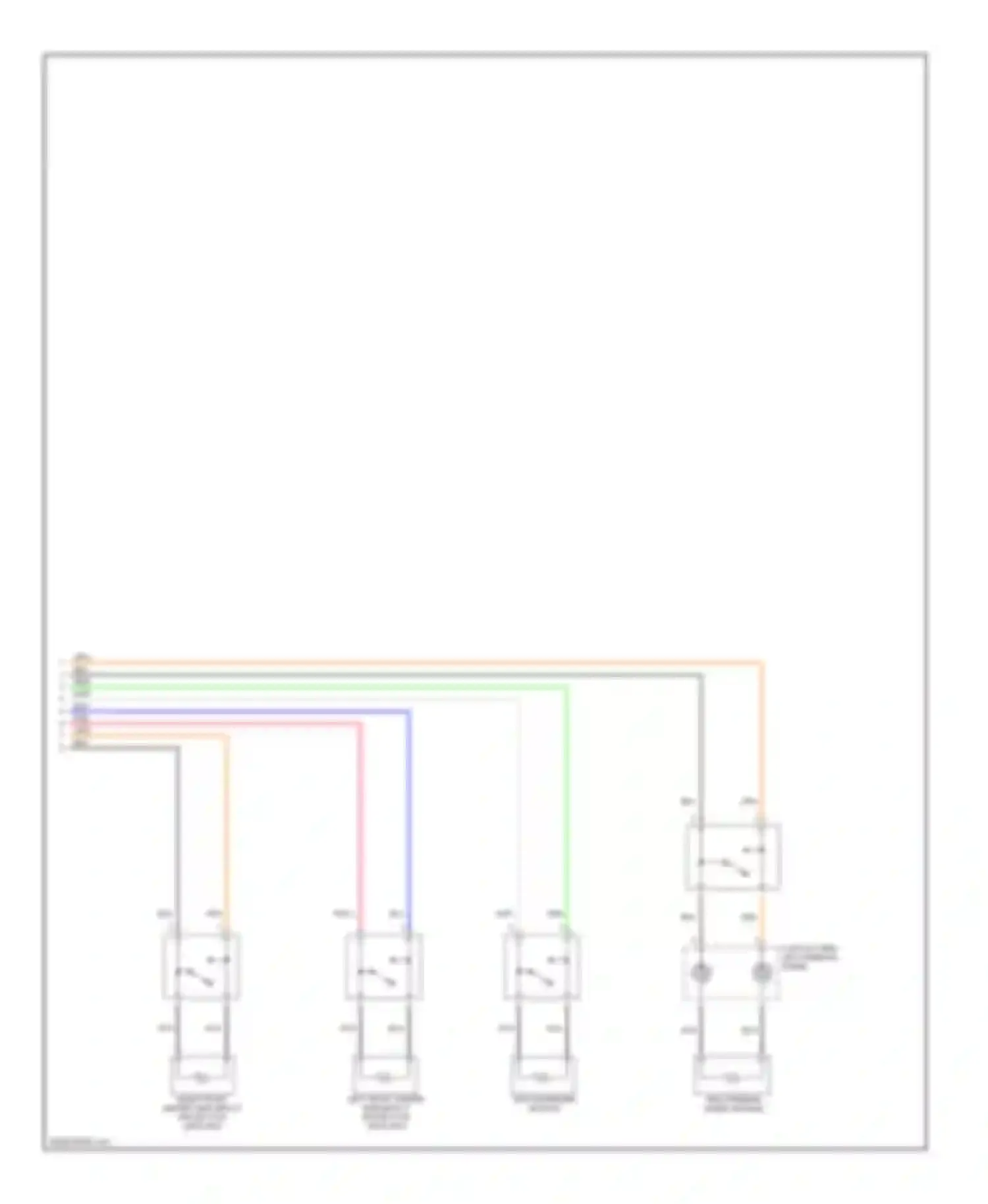 C70 Volvo I (1997-2005): Supplemental restraints circuit (2 of 2)