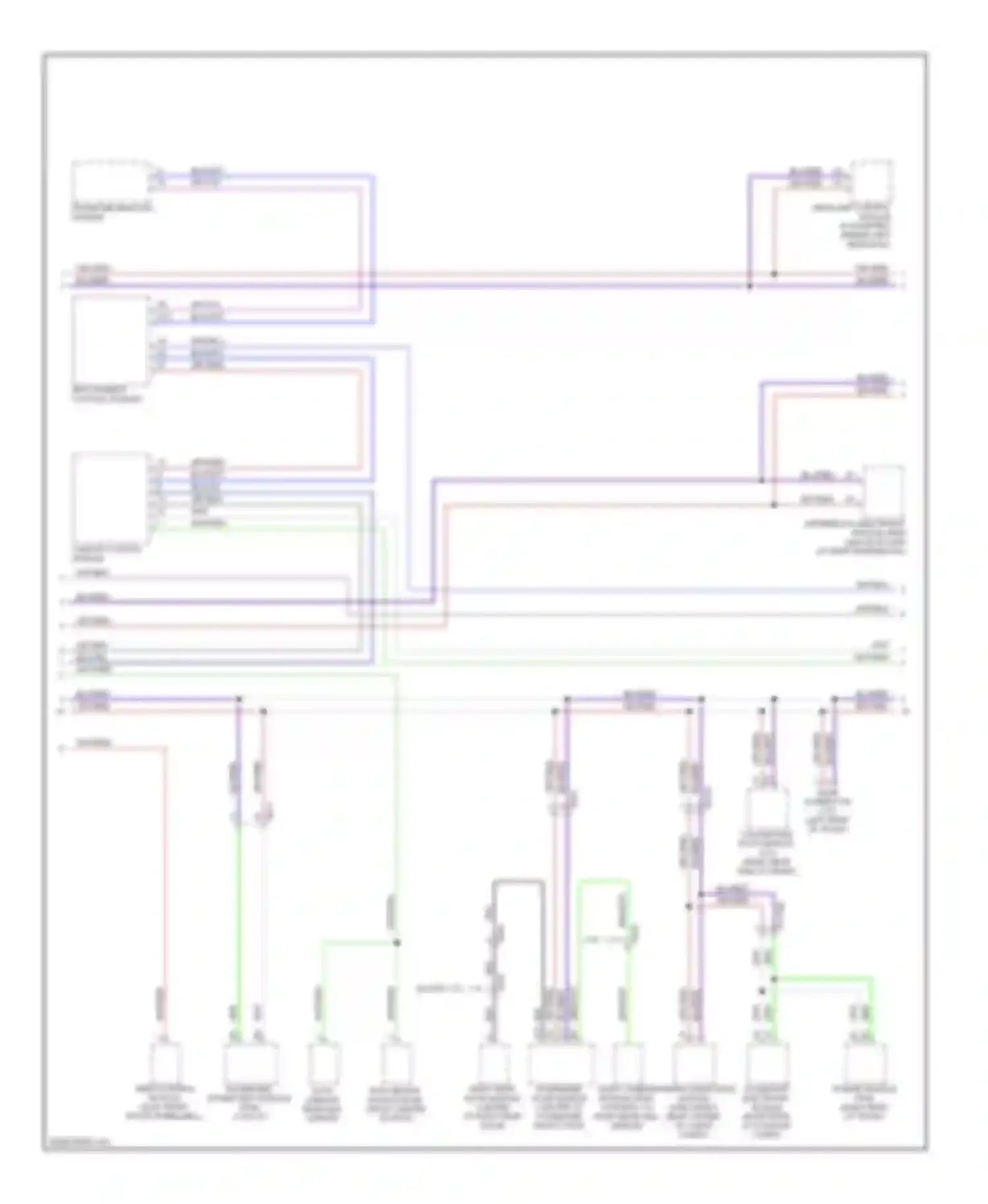 C70 Volvo II facelift (2009-2013): Computer data lines circuit (2 of 3)