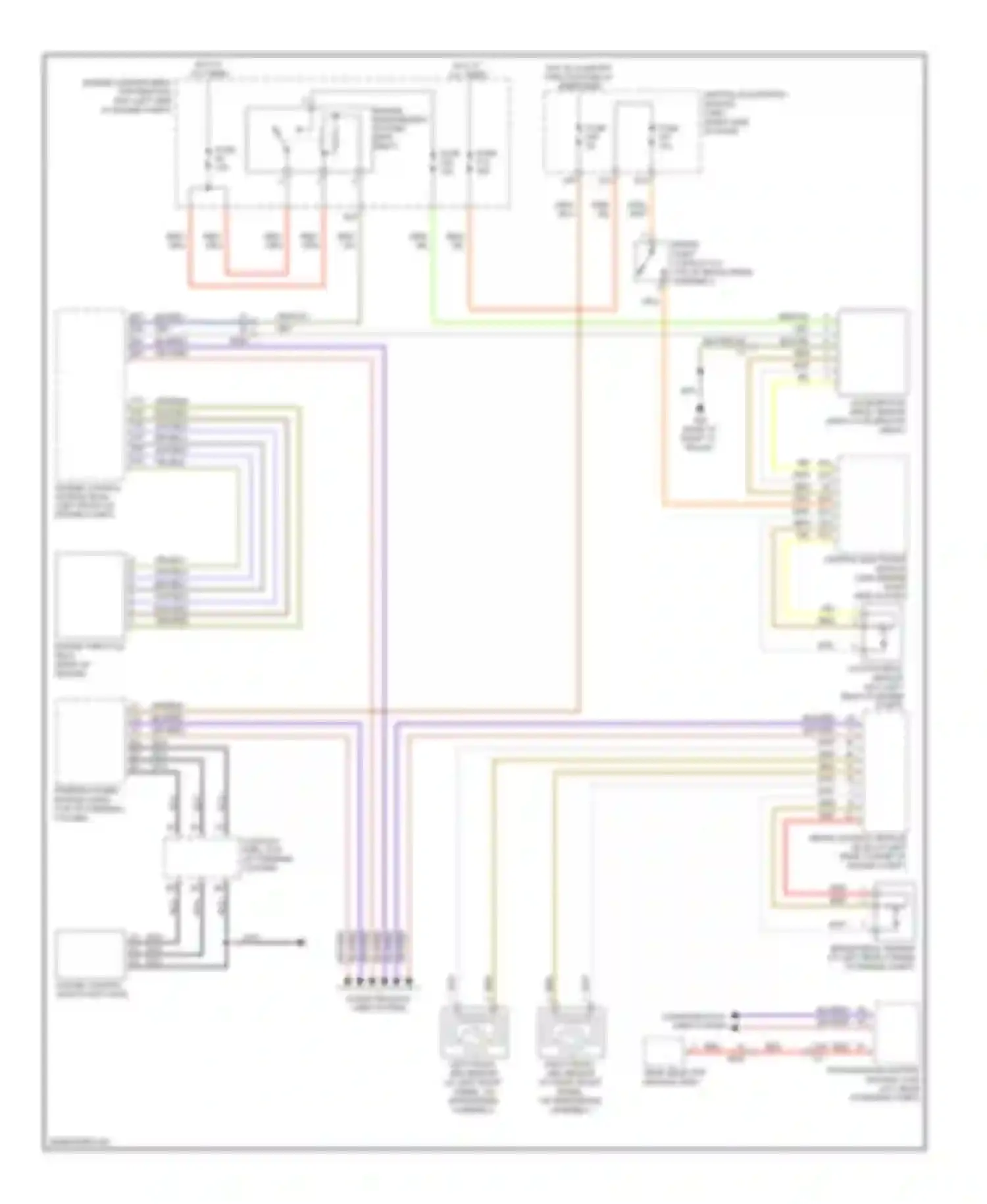 C70 Volvo II facelift (2009-2013): Cruise control circuit