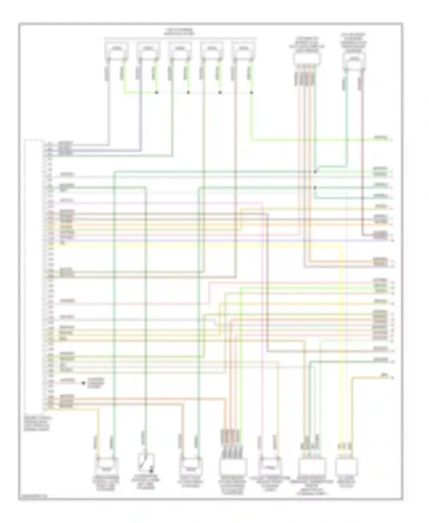 C70 Volvo II facelift (2009-2013): Wiring diagram engine performance 2.5l turbo (1 of 4)