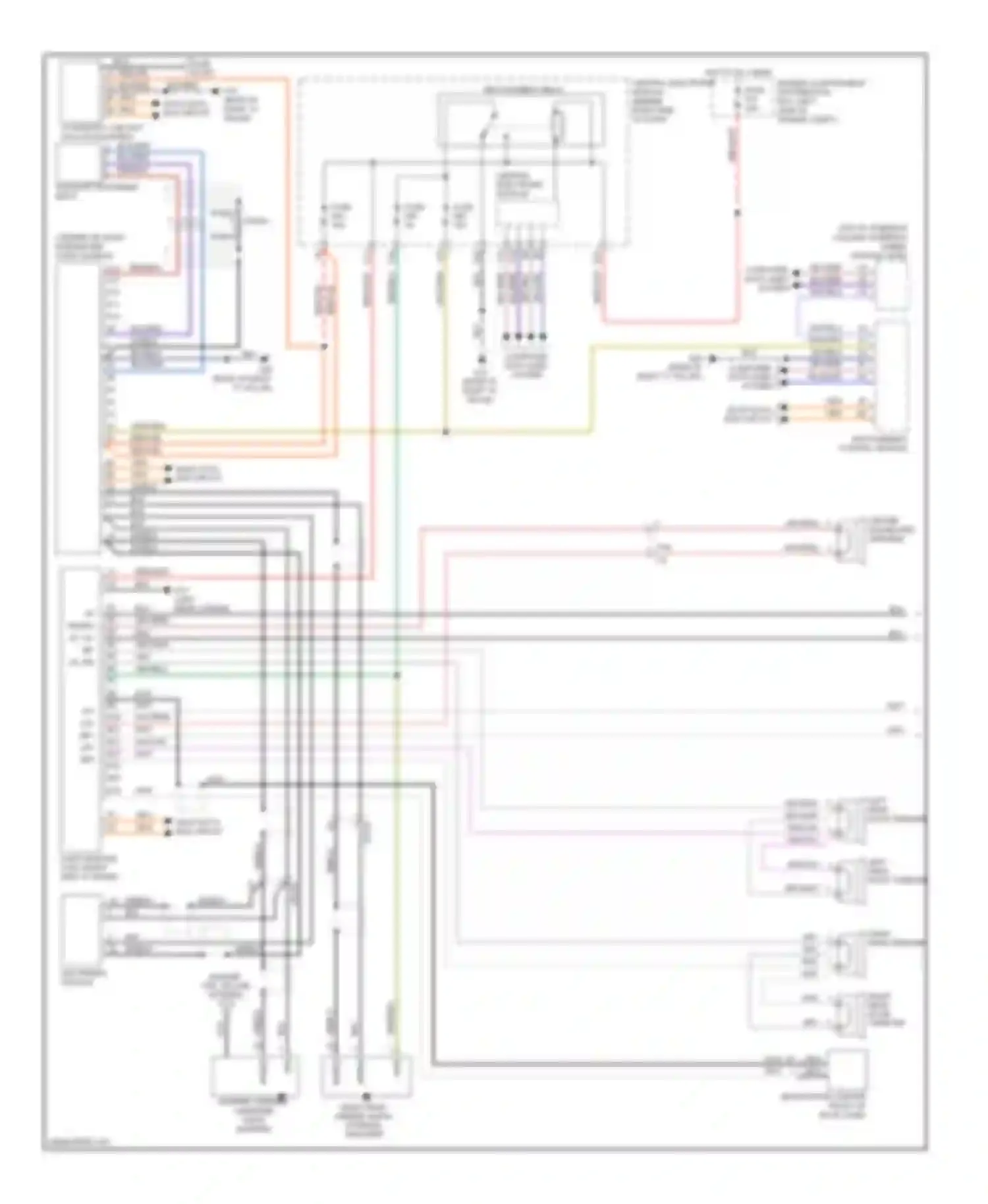C70 Volvo II facelift (2009-2013): Radio circuit, premium (1 of 2)