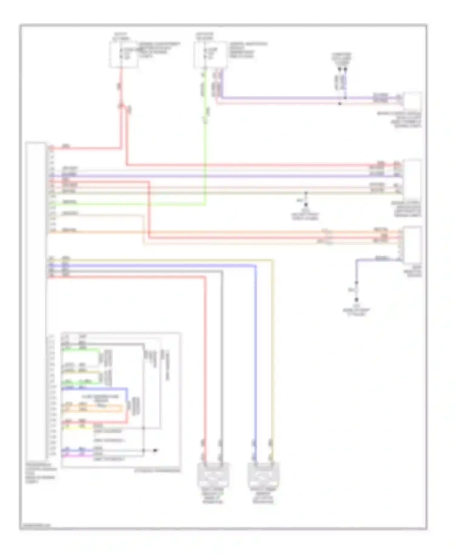 C70 Volvo II facelift (2009-2013): Transmission circuit